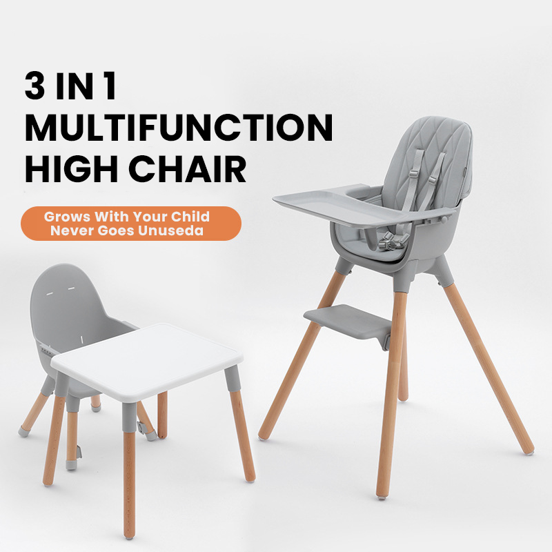 High Chair 3-in-1 - Black