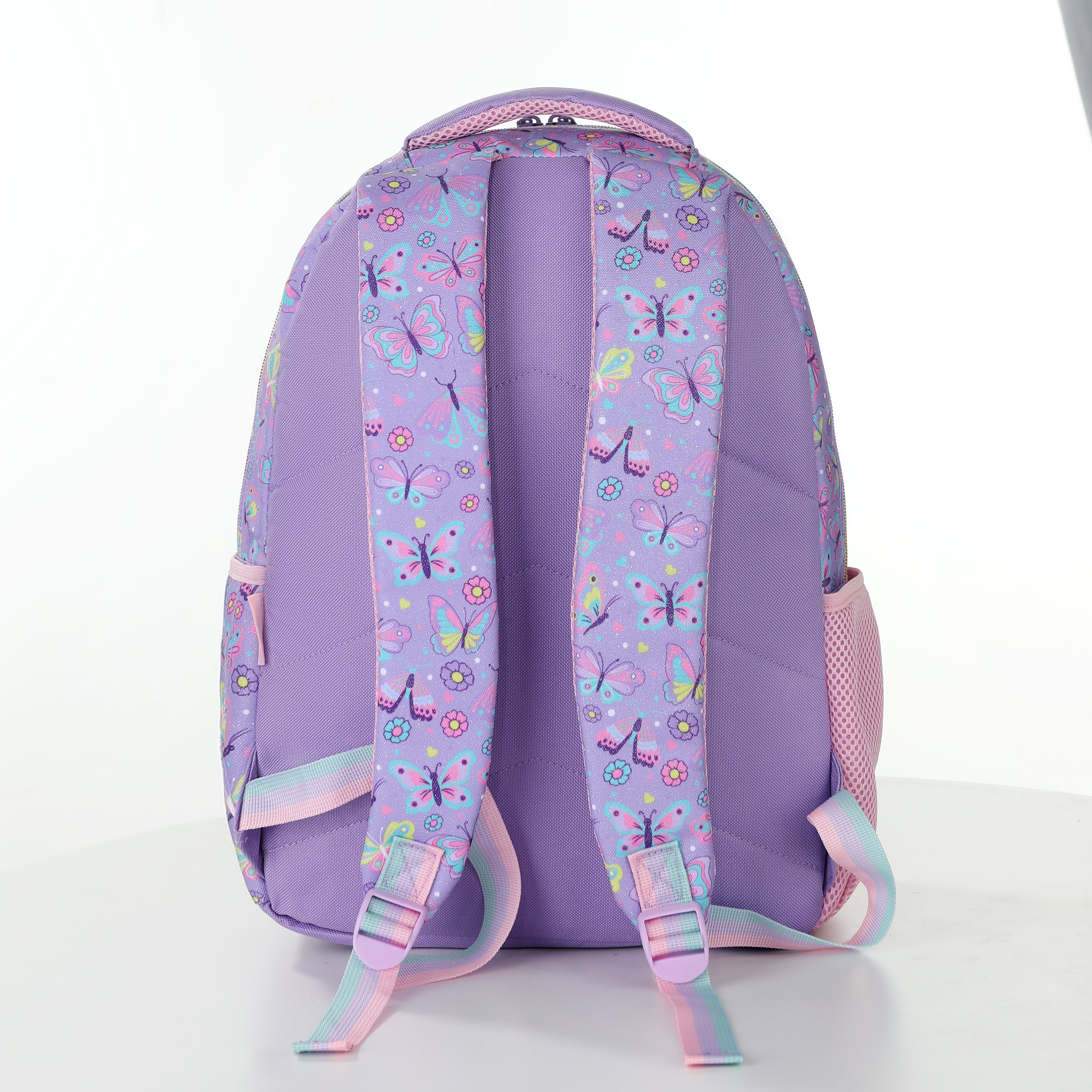 Butterfly Backpack and Lunch Box Bag Set