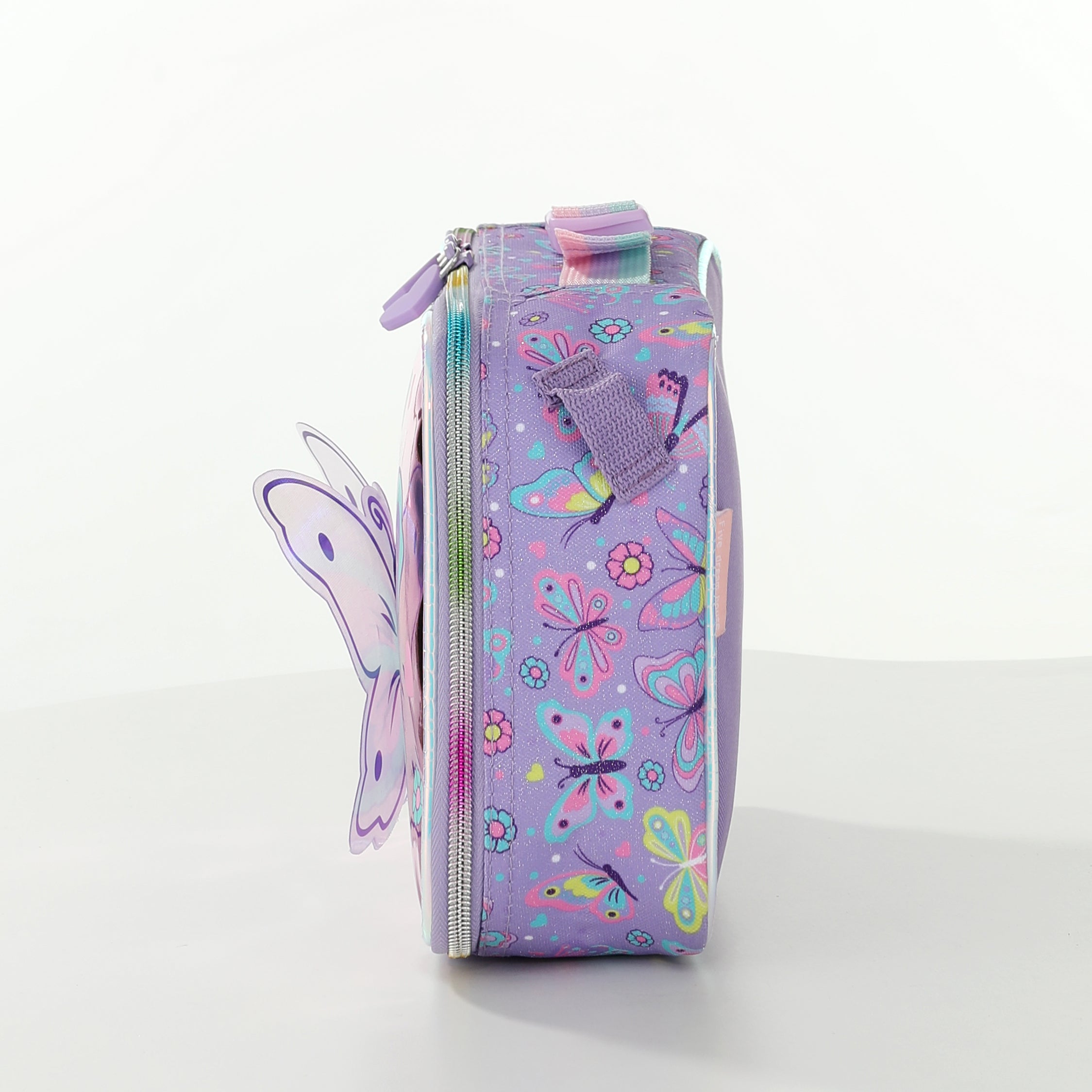 Butterfly Backpack and Lunch Box Bag Set