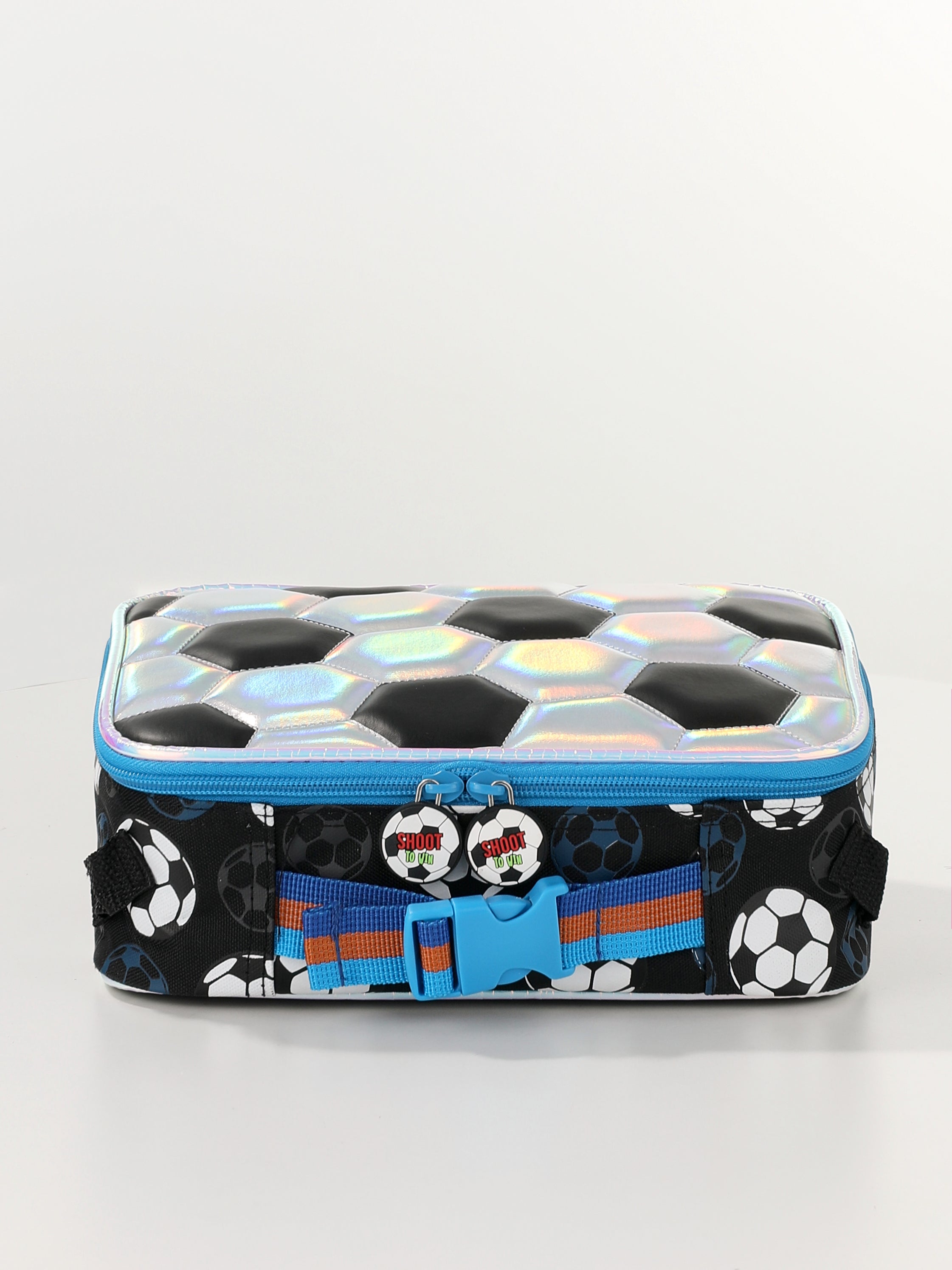 Football Backpack and Lunch Box Bag Set