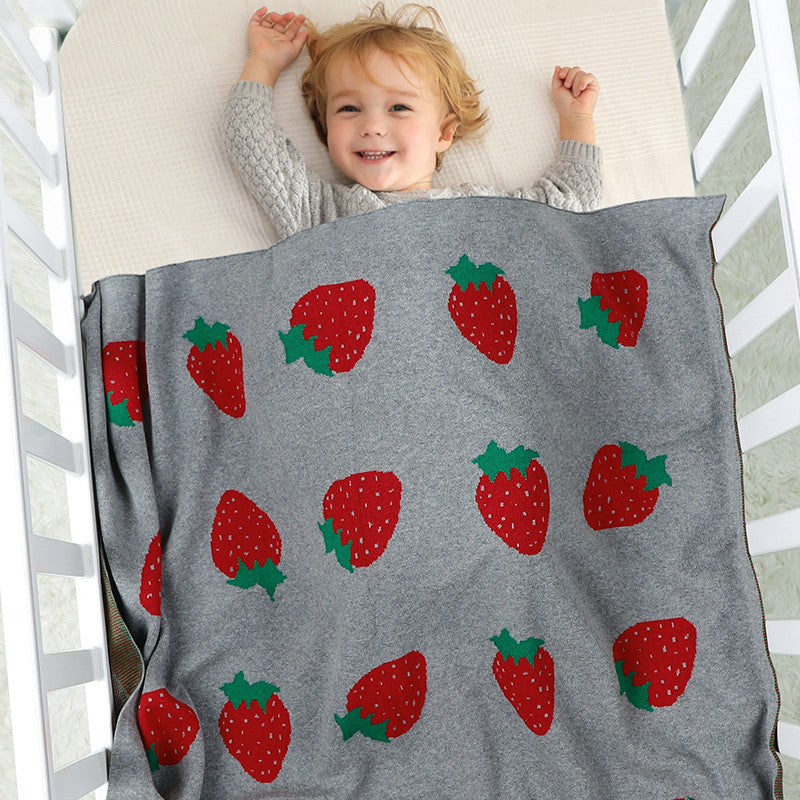 بطانية محبوكة