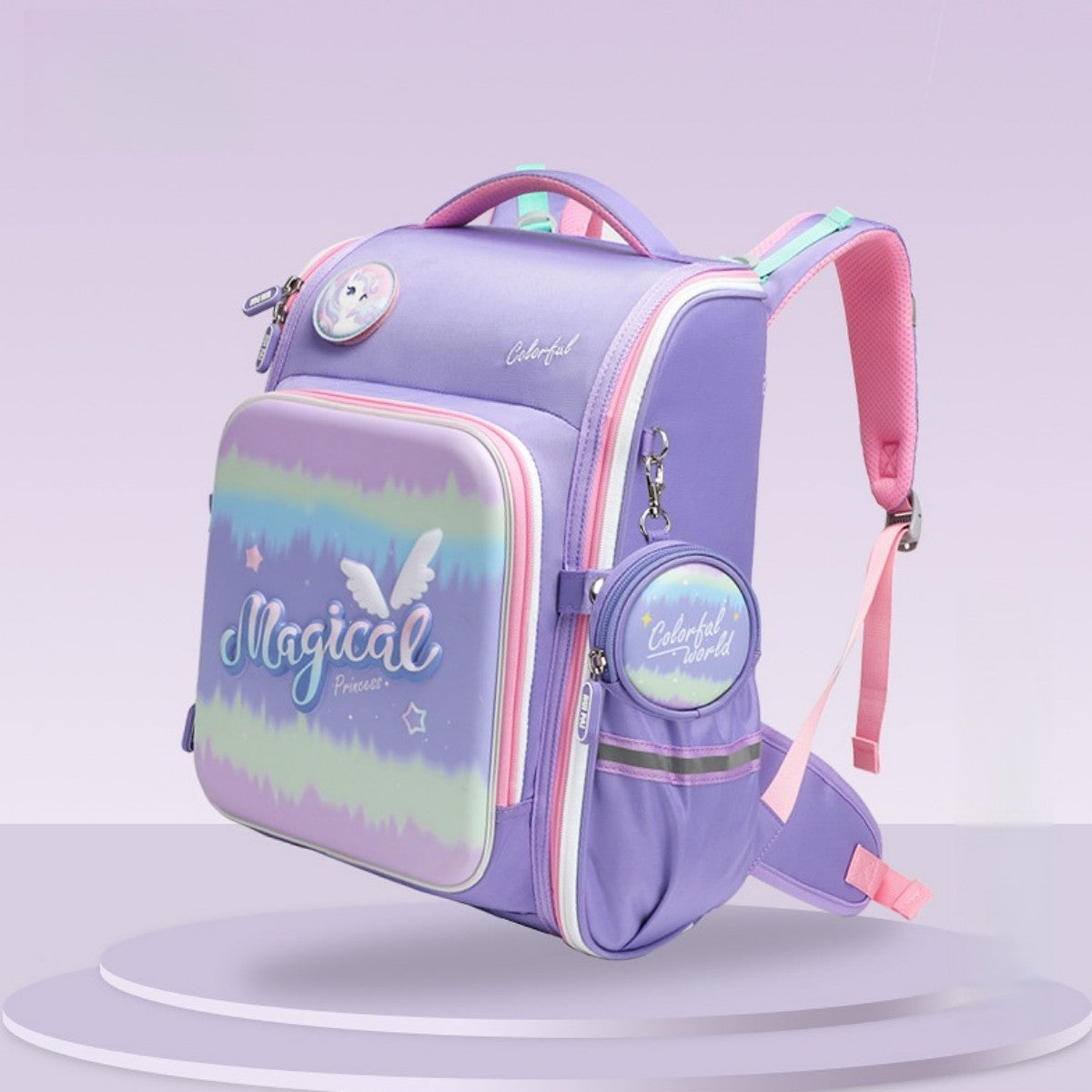 Elastic Stress-Relief Back-Protection Backpack