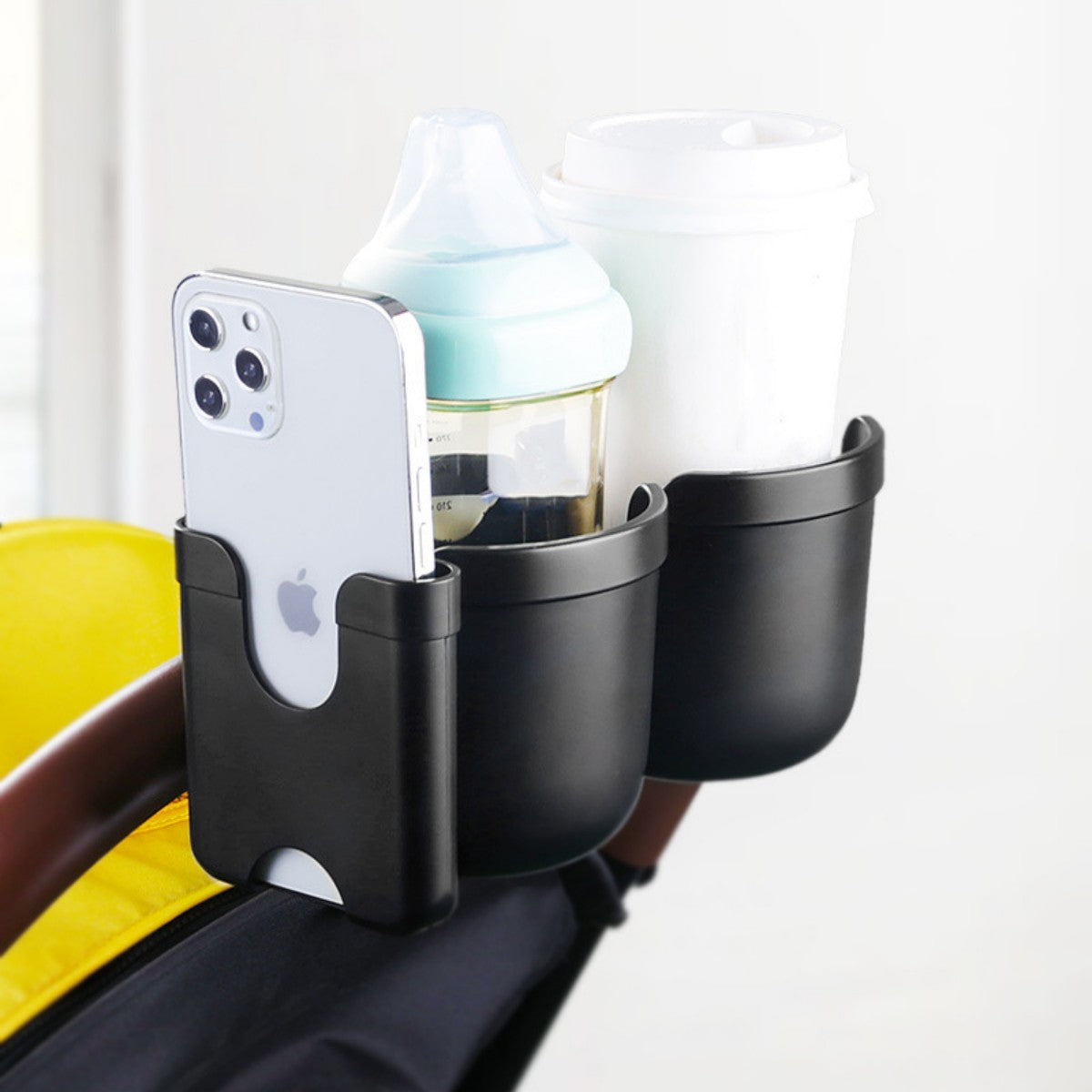 3-in-1 Stroller Cup, Phone & Snack Holder
