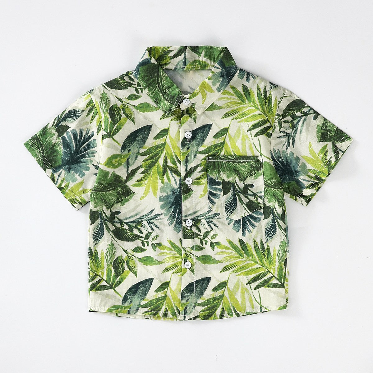 Leaf Print Shirt