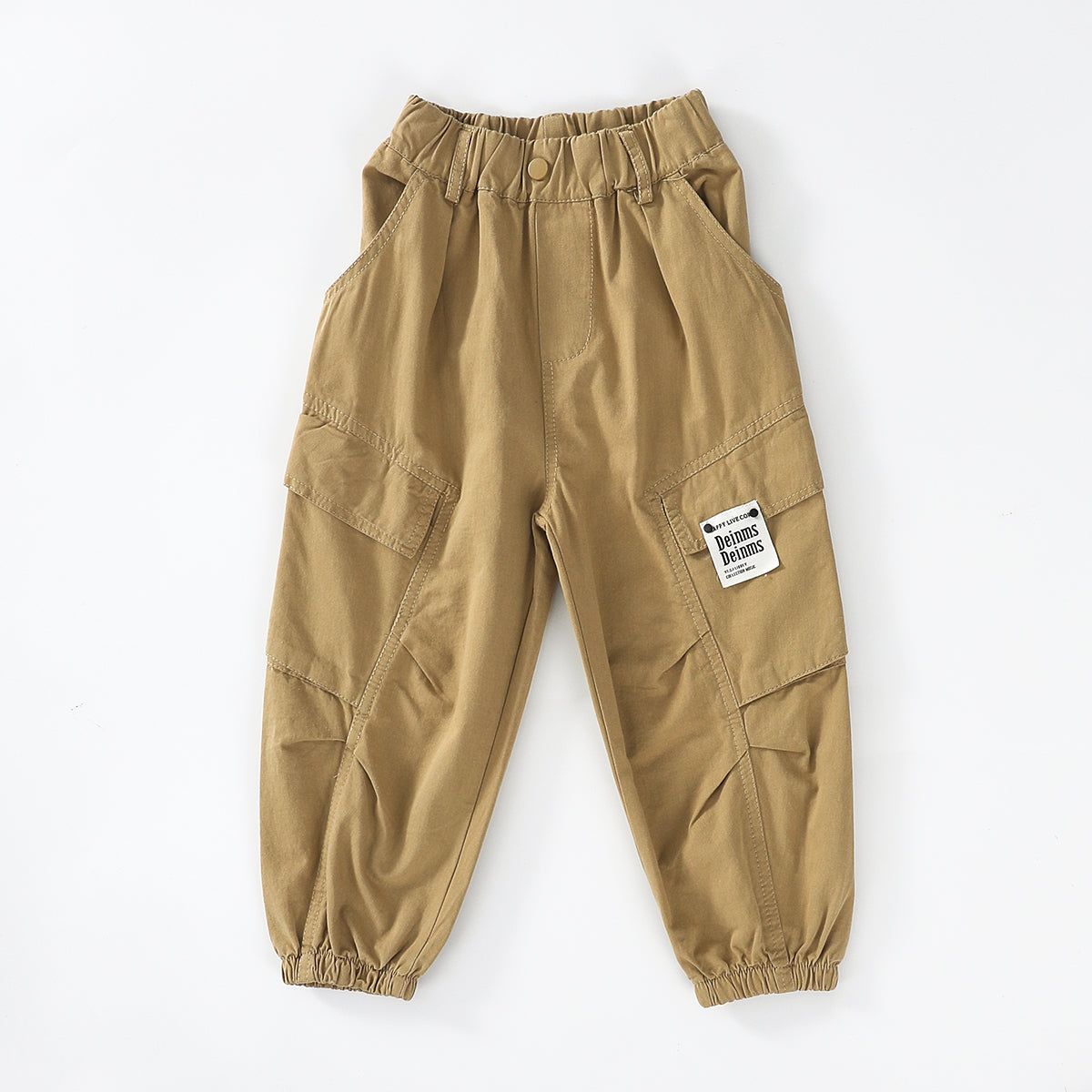 Label Detail Utility Cargo Pants