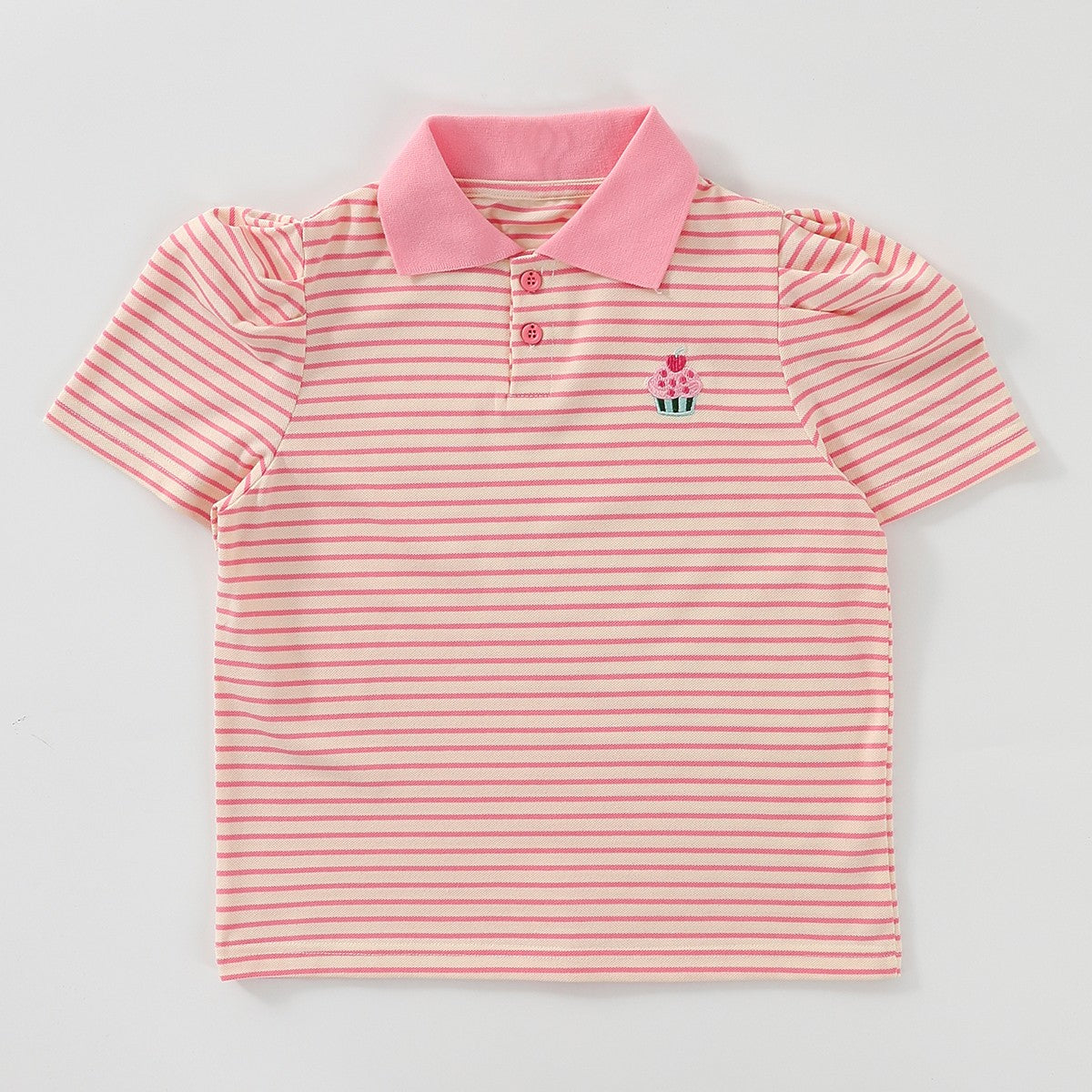 Cake Embroidery Polo Shirt