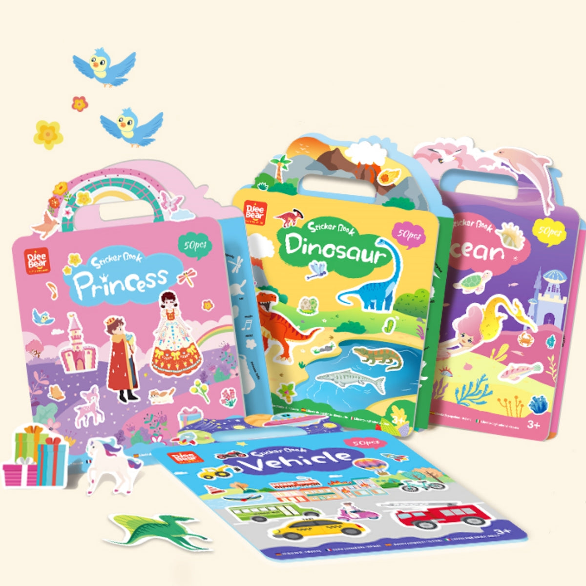 Jelly Stickers & Quiet Book