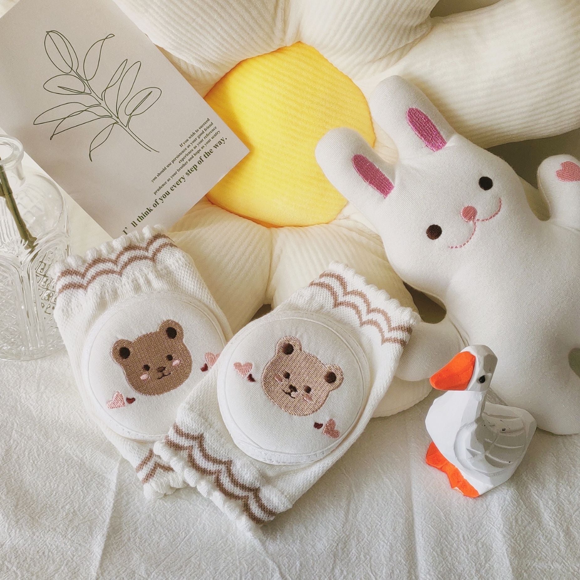 Embroidered Baby Knee Pads