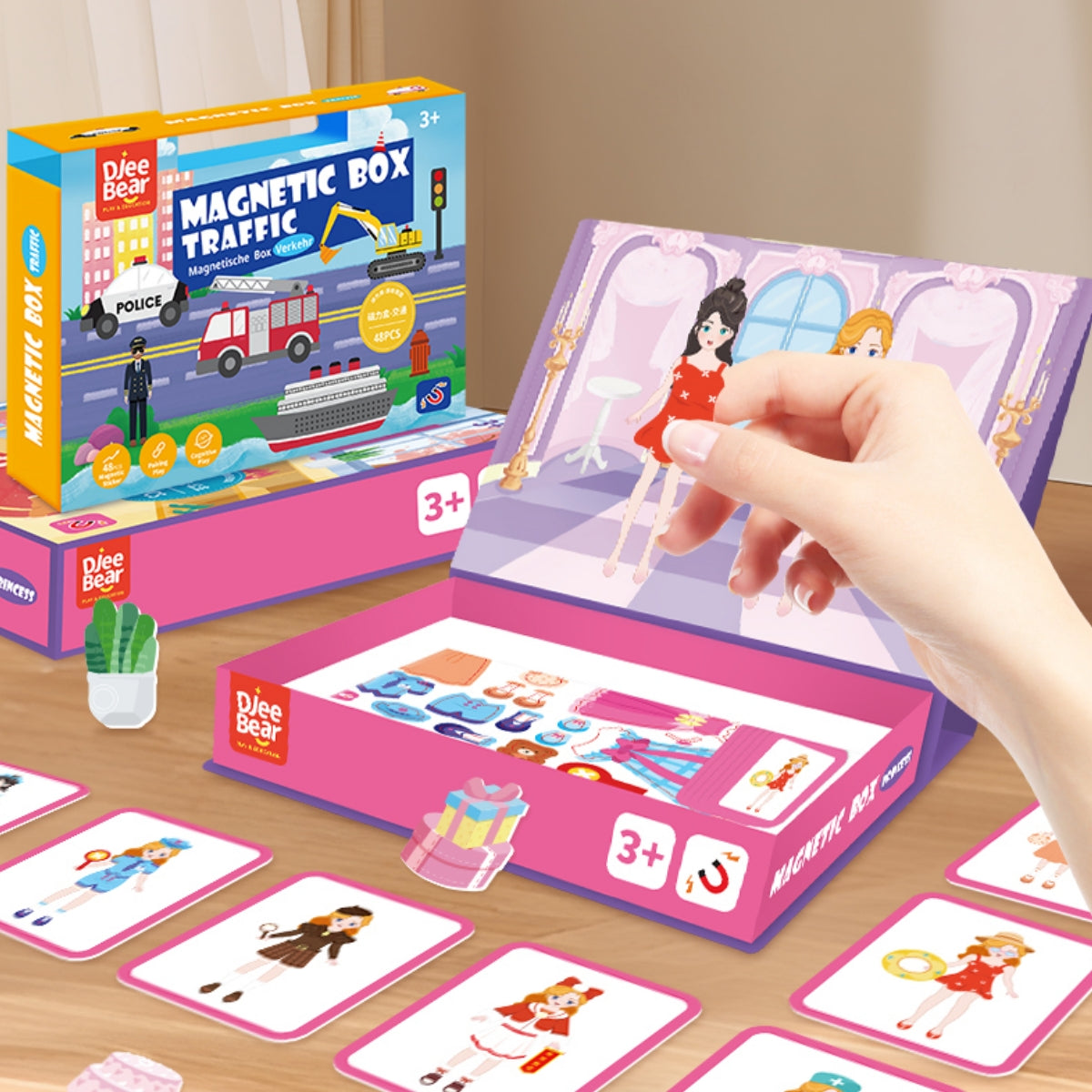 Puzzle Board Game Magnetic Box