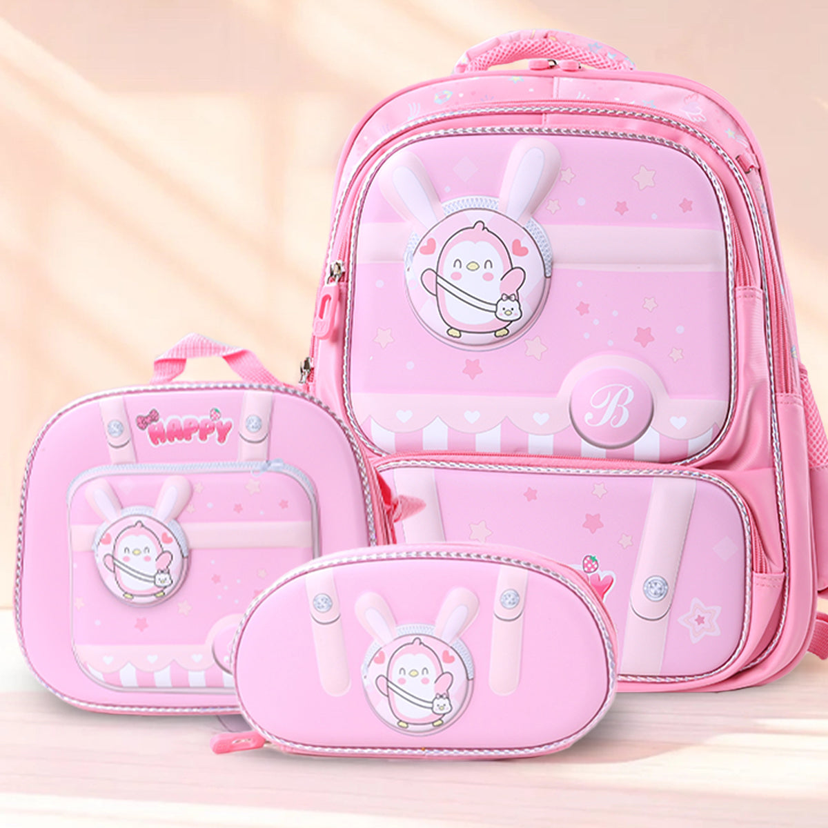 3-Piece School Bag Set