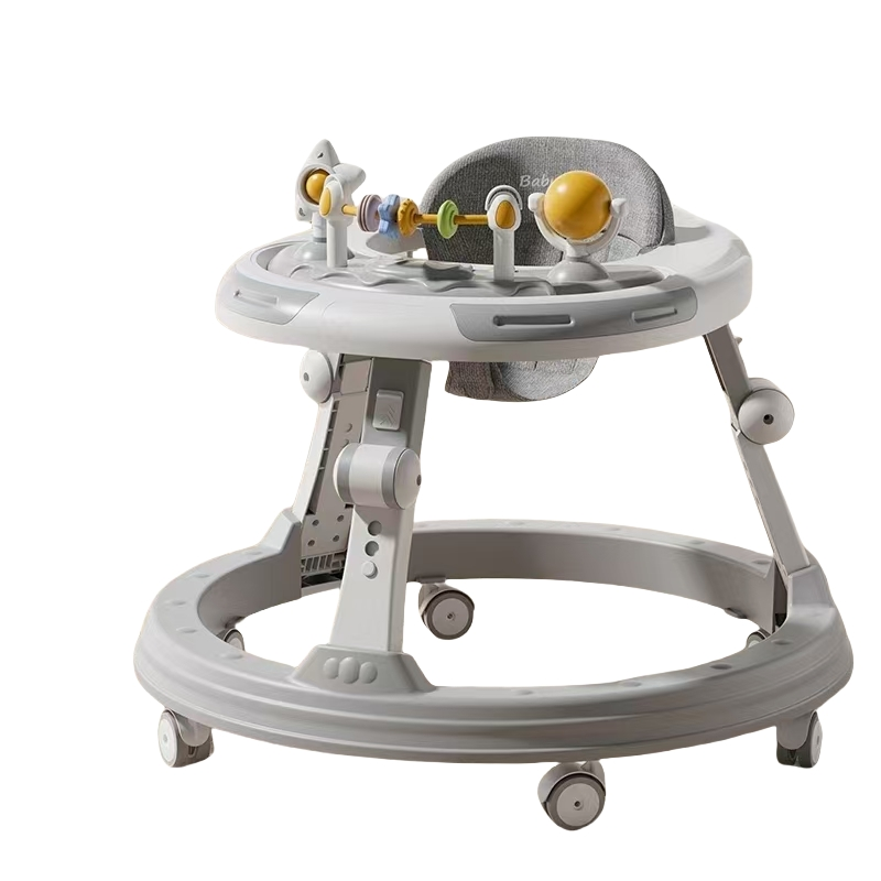 Adjustable Baby Walker with Music and Interactive Toys