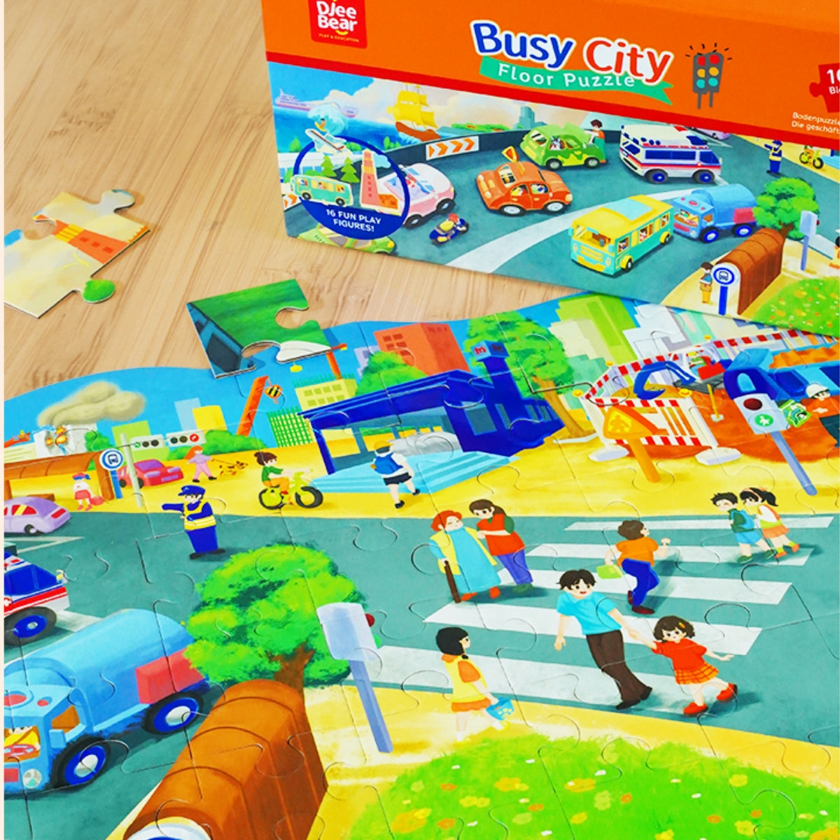 Educational Board Game Floor Puzzle