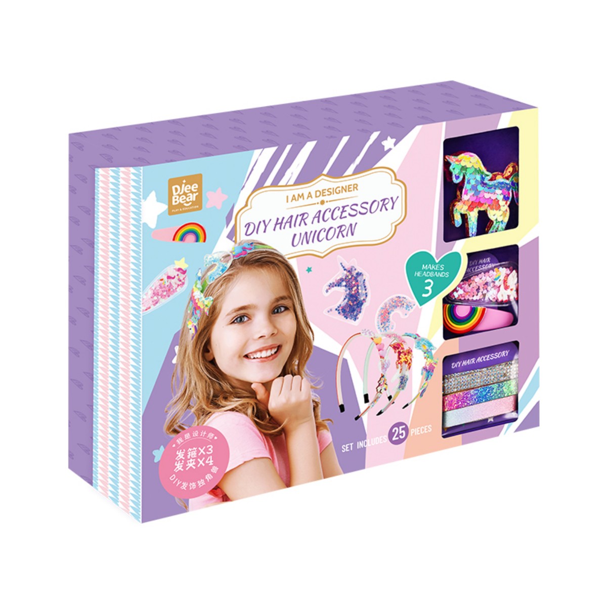 DIY Hair Accessory Unicorn