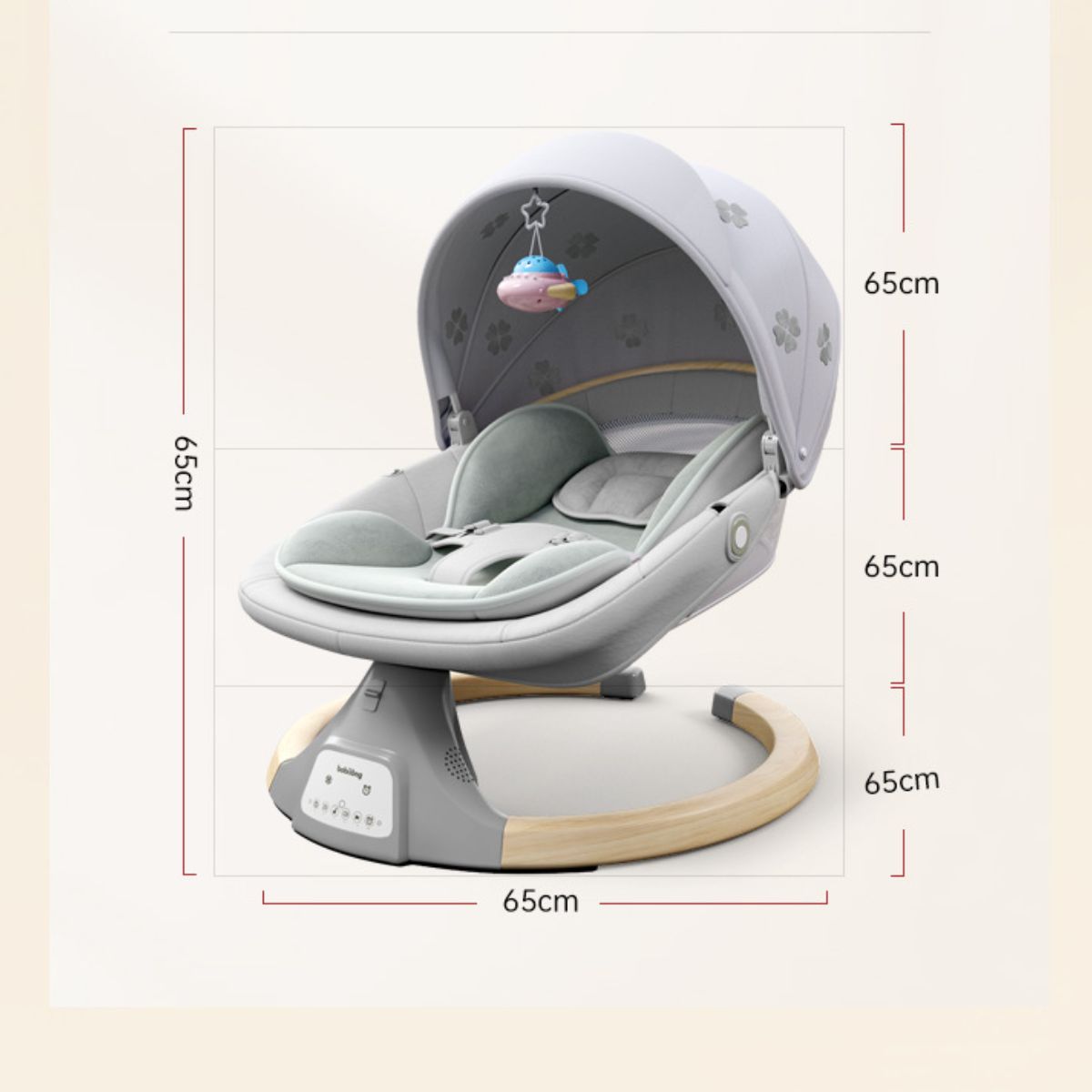 Electric Baby Rocker – Soothing Swing Chair for Infants