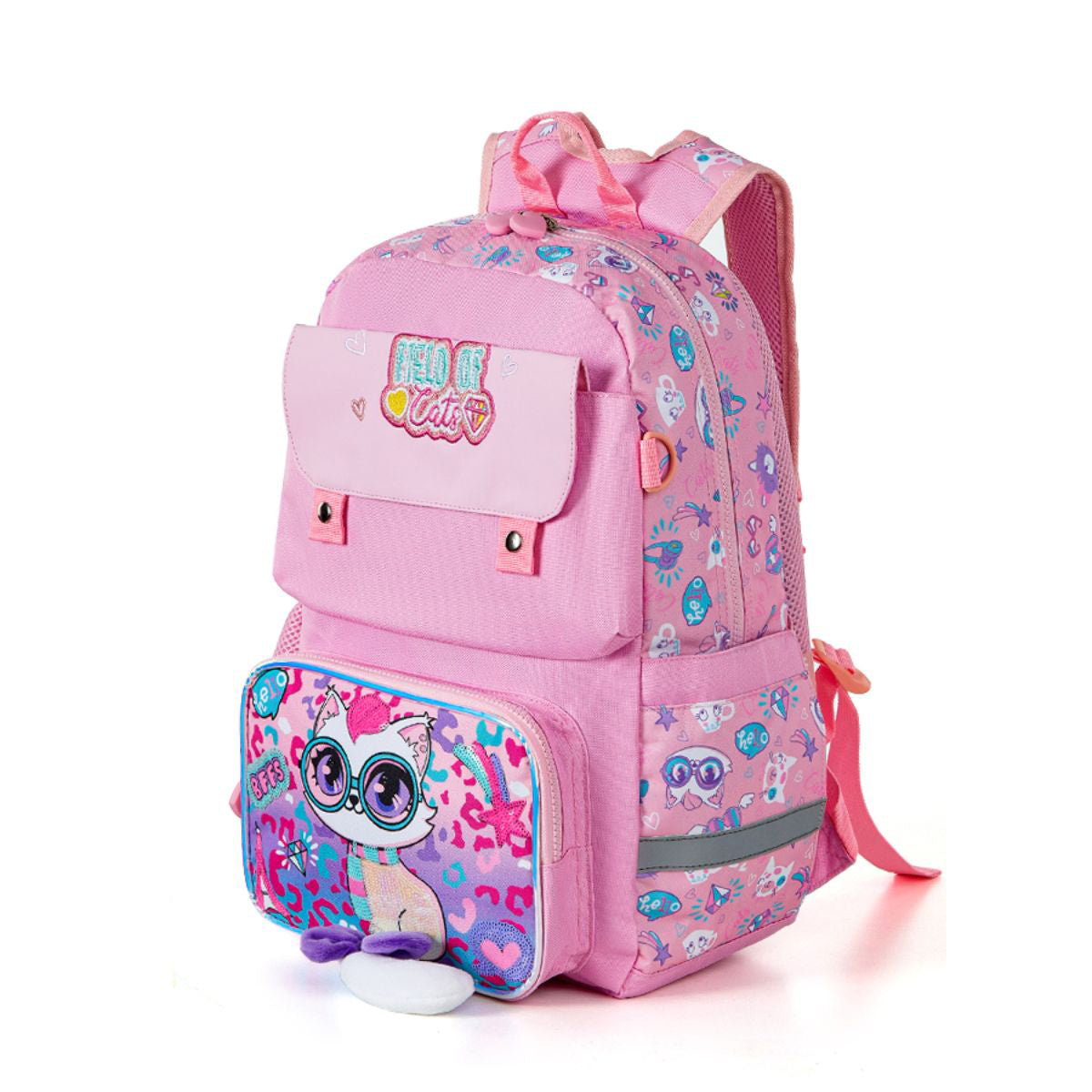 Large Capacity Backpack with Side Pocket