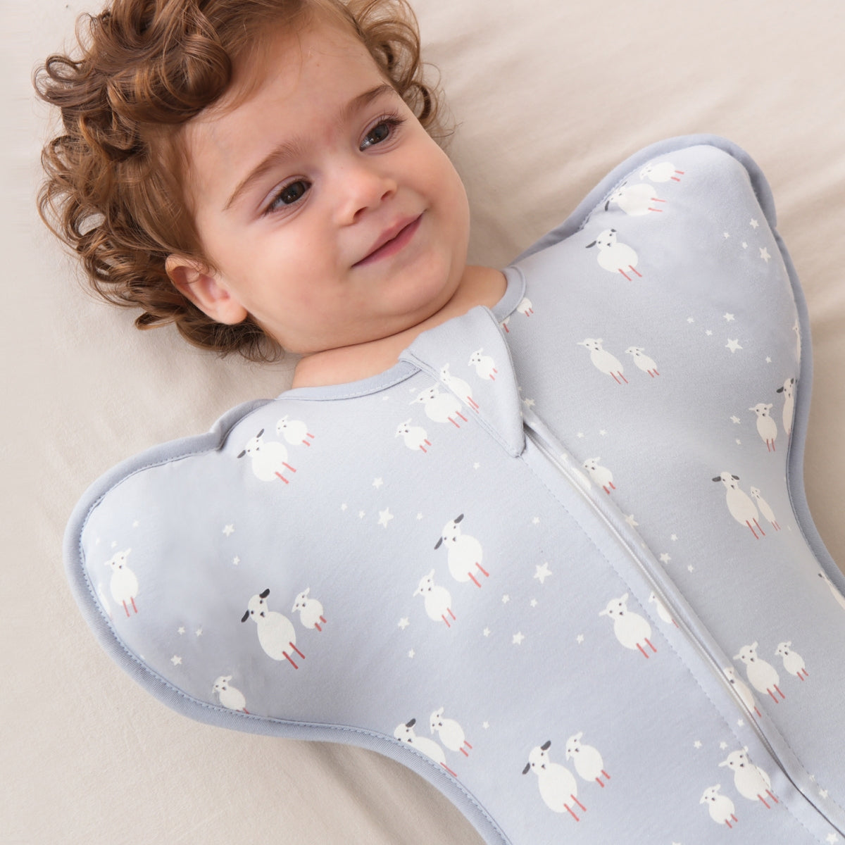 Cotton Baby Anti-Surprise Jump Swaddle Blanket