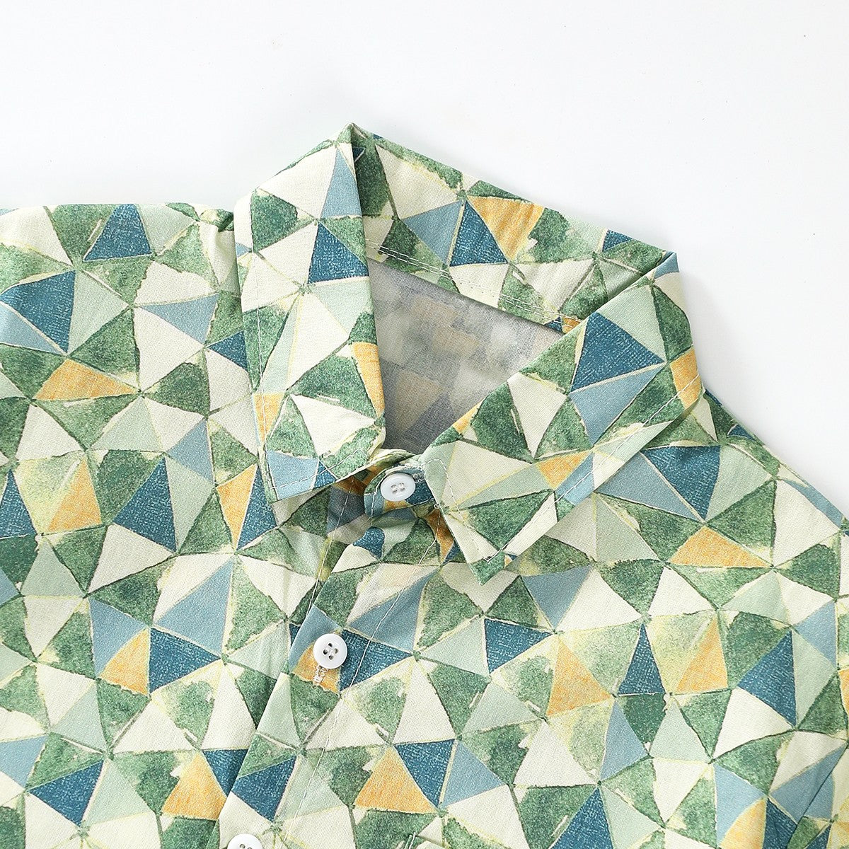 Geometric Pattern Shirt