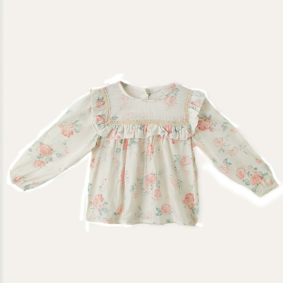 2–7 Years Cotton Embroidered Collared Shirt