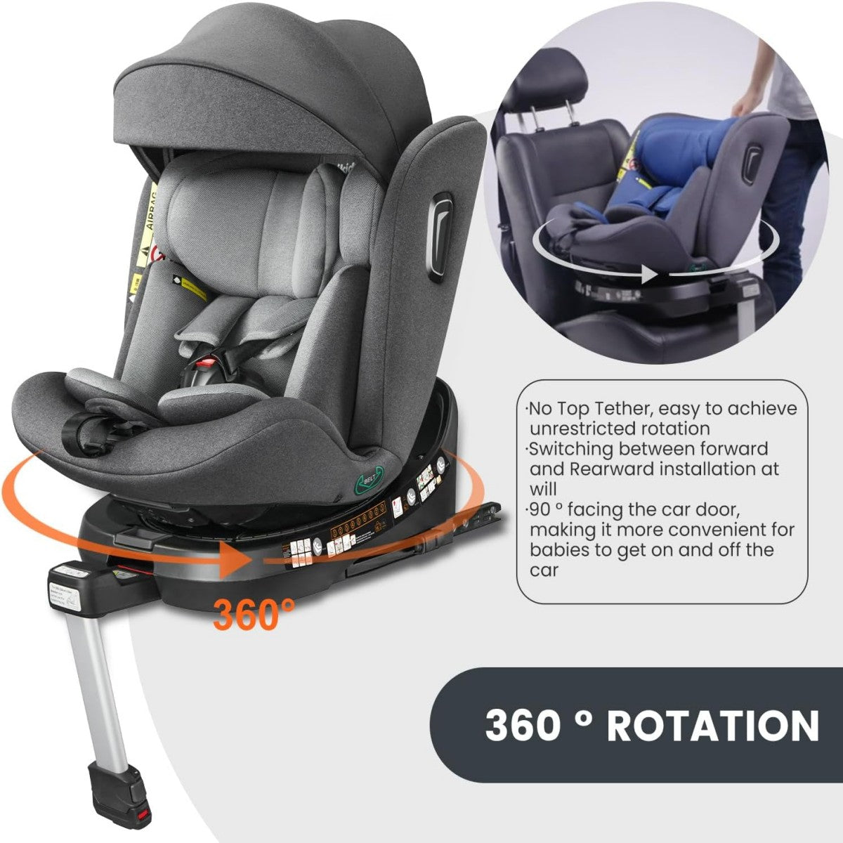 Baby Outdoor travel Safety Seat