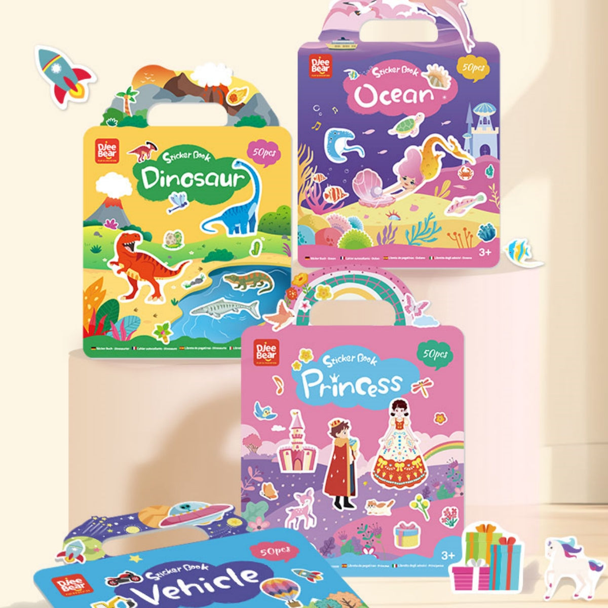 Jelly Stickers & Quiet Book