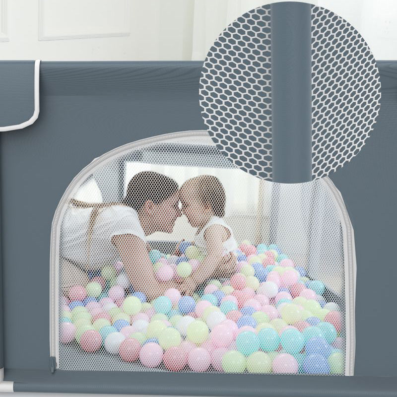 Large Indoor Baby Playpen | Safe No-Gap Play Yard with 360° Vision