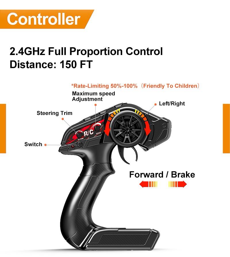 High speed Electric remote control off-road vehicle