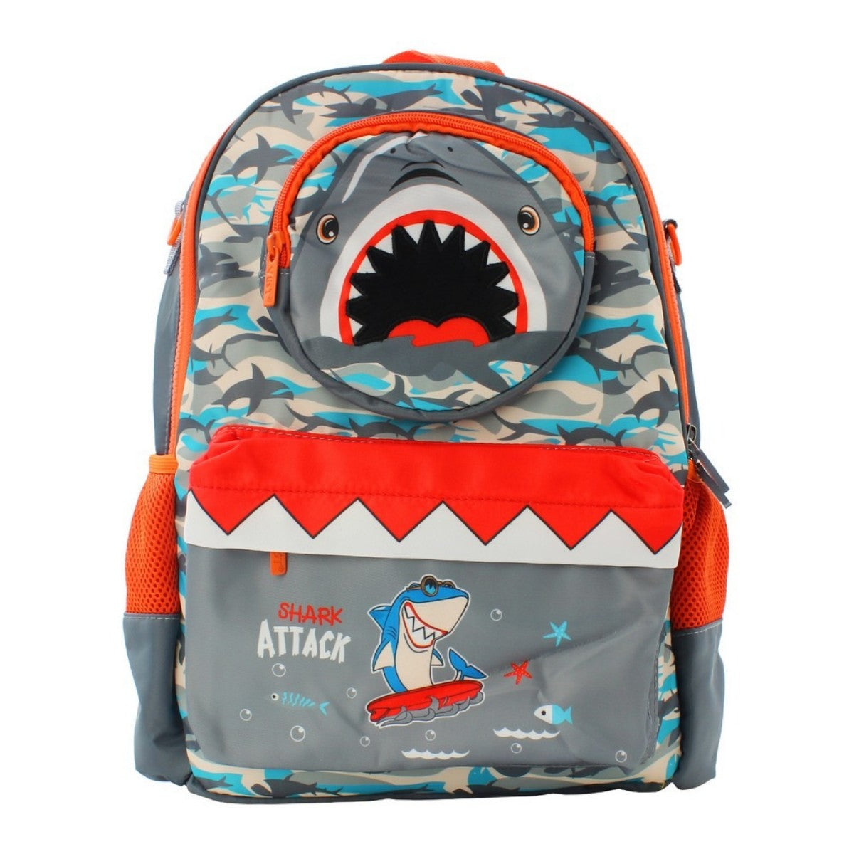 3D Shark School Backpack
