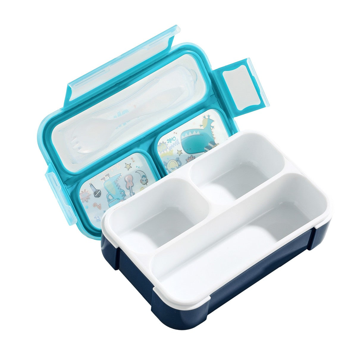 Lunch Box for School with Fork Included