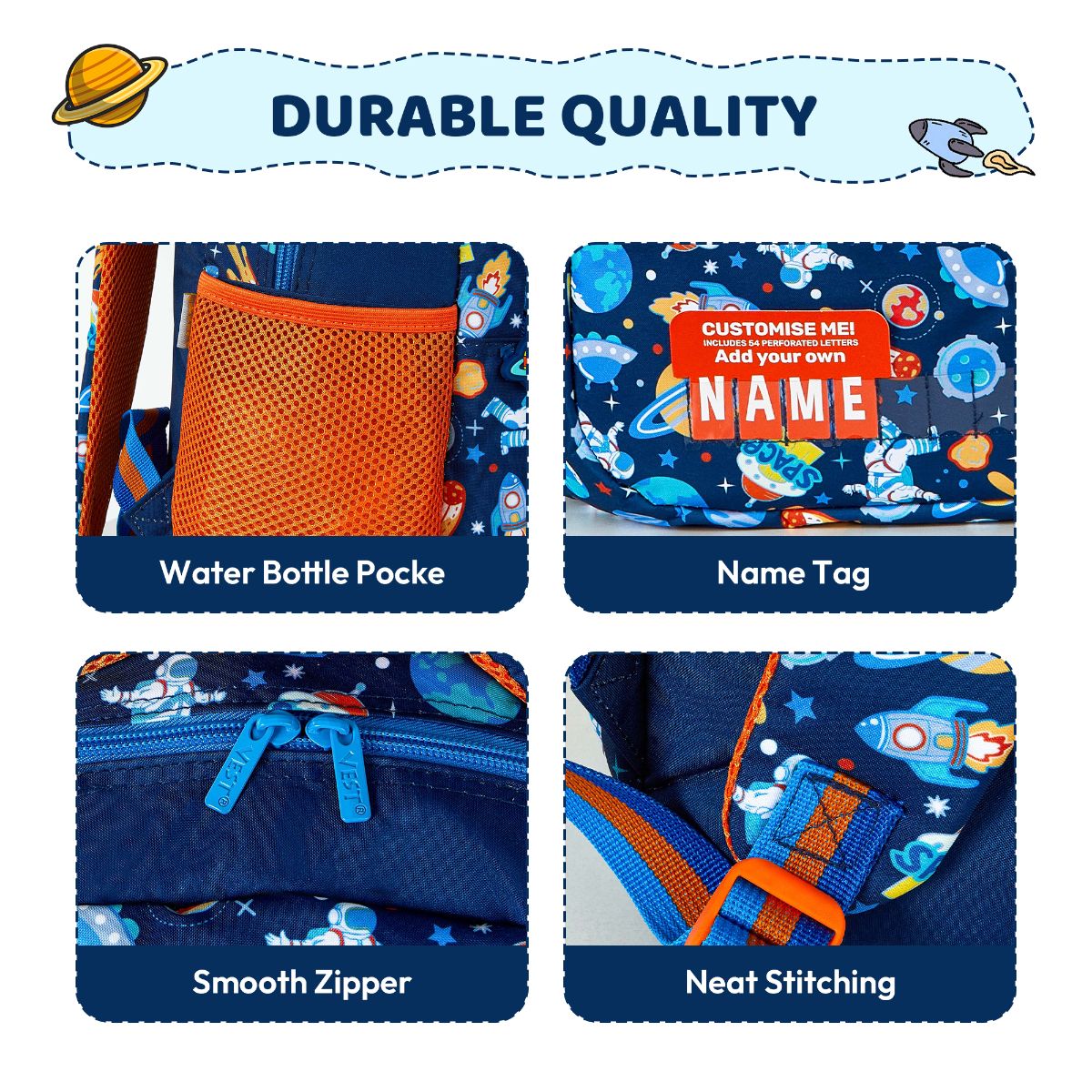 Large Capacity Practical Astronaut Backpack