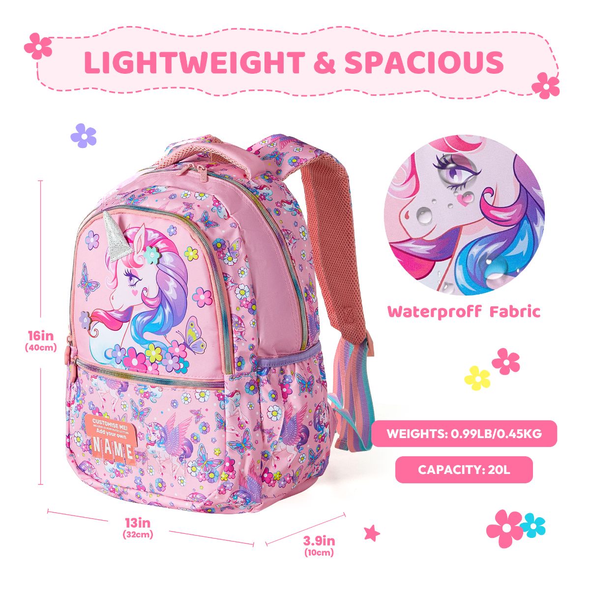 Large Capacity Backpack with Side Pocket
