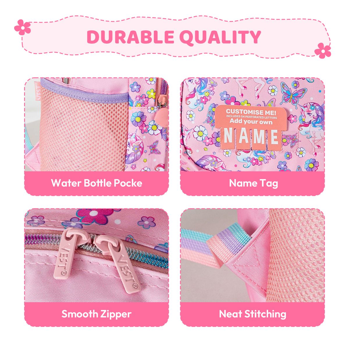 Large Capacity Backpack with Side Pocket