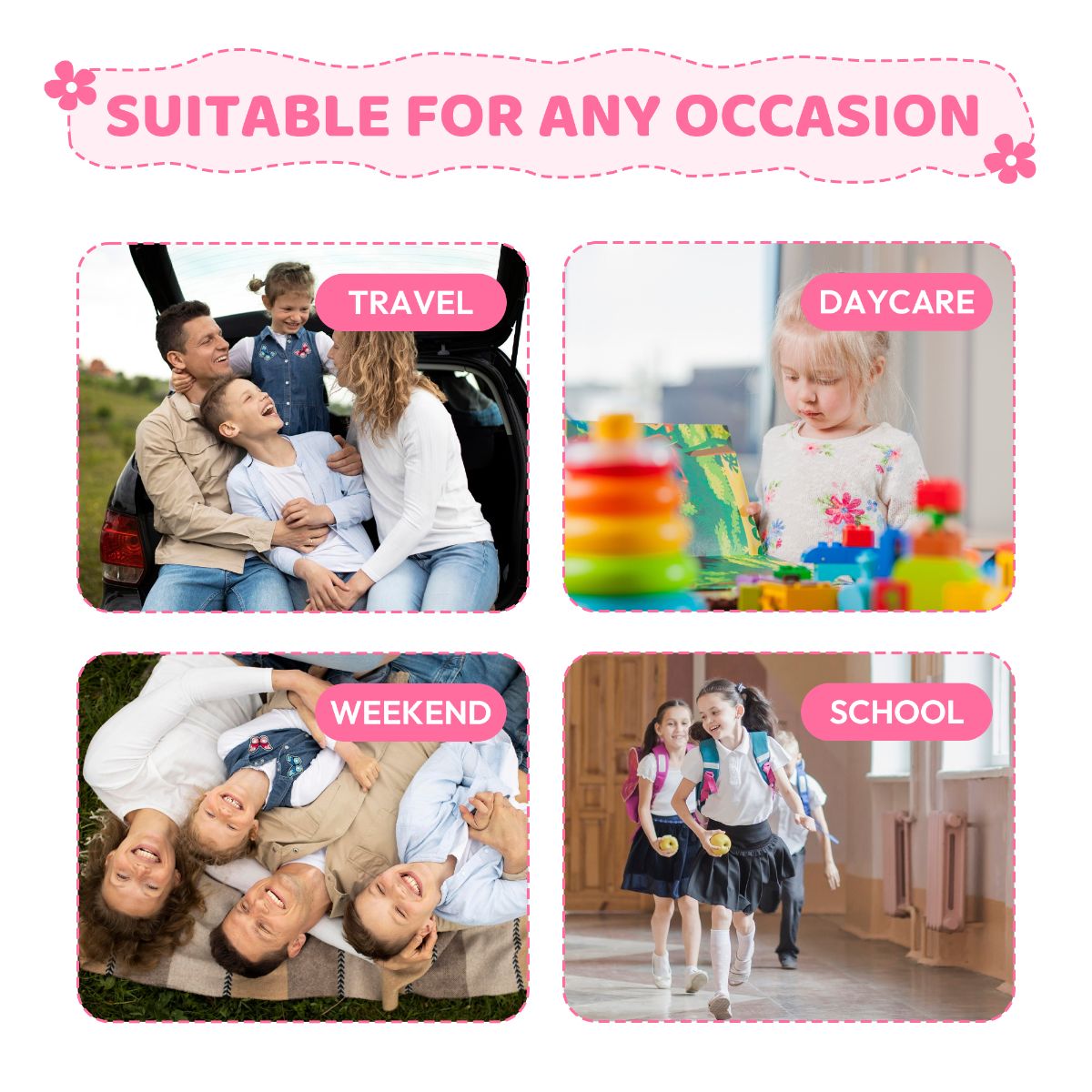 Large Capacity Backpack with Side Pocket