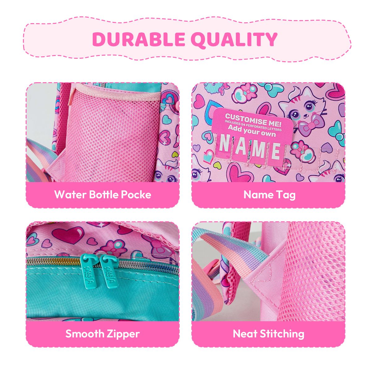 Large Capacity Backpack with Side Pocket