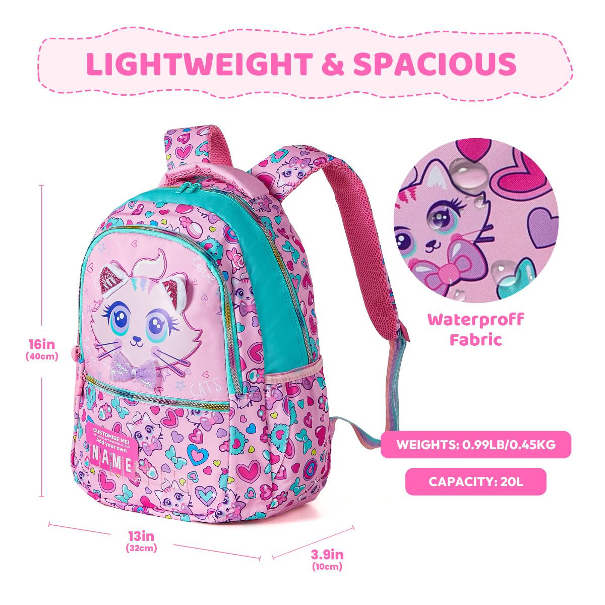 Large Capacity Backpack with Side Pocket