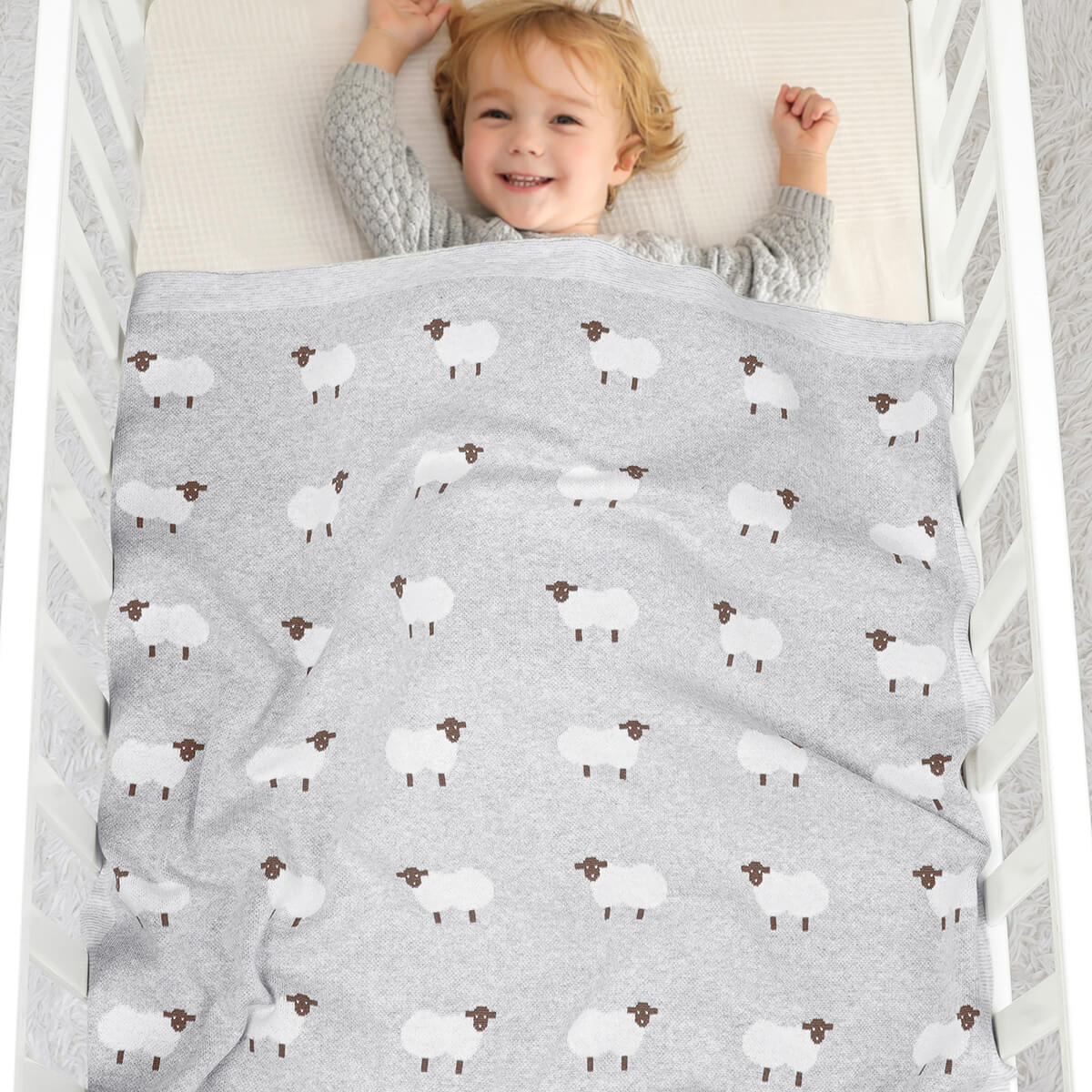 Knitted Baby Blanket