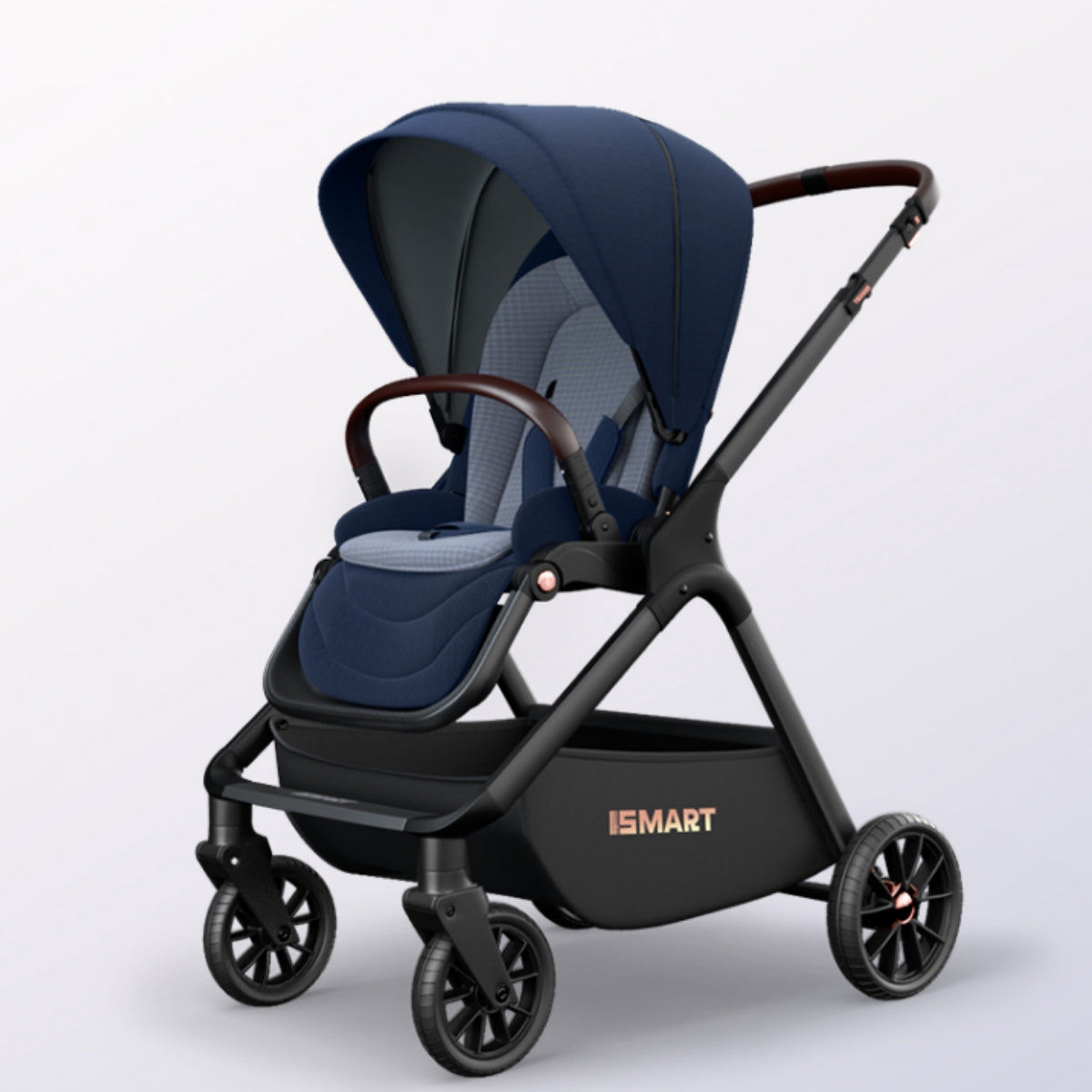 New European Style High-View Lightweight Portable Baby Stroller