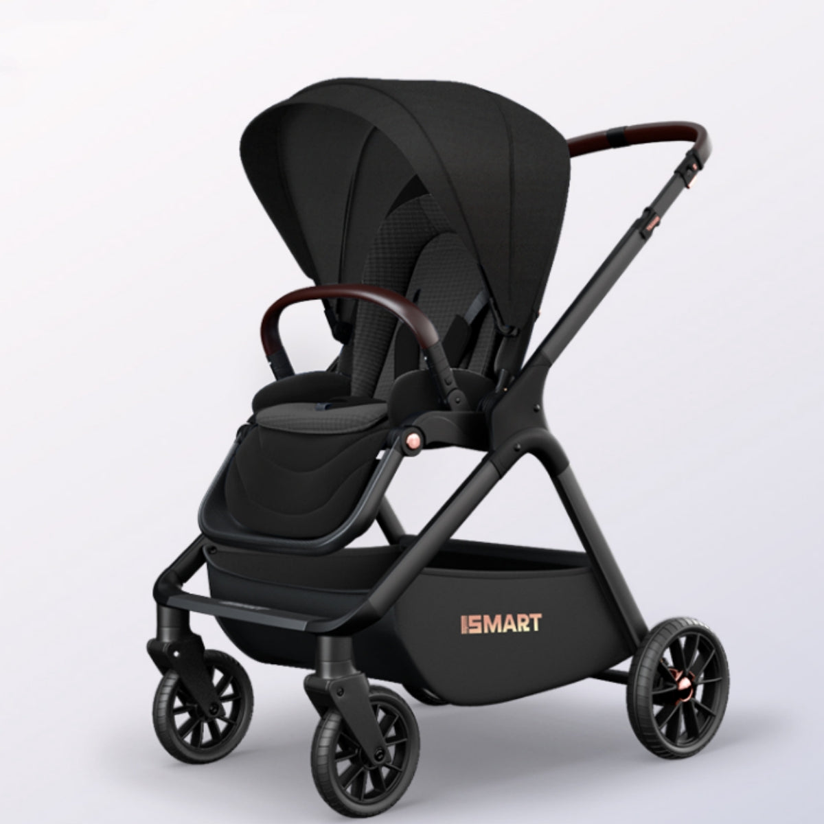 New European Style High-View Lightweight Portable Baby Stroller