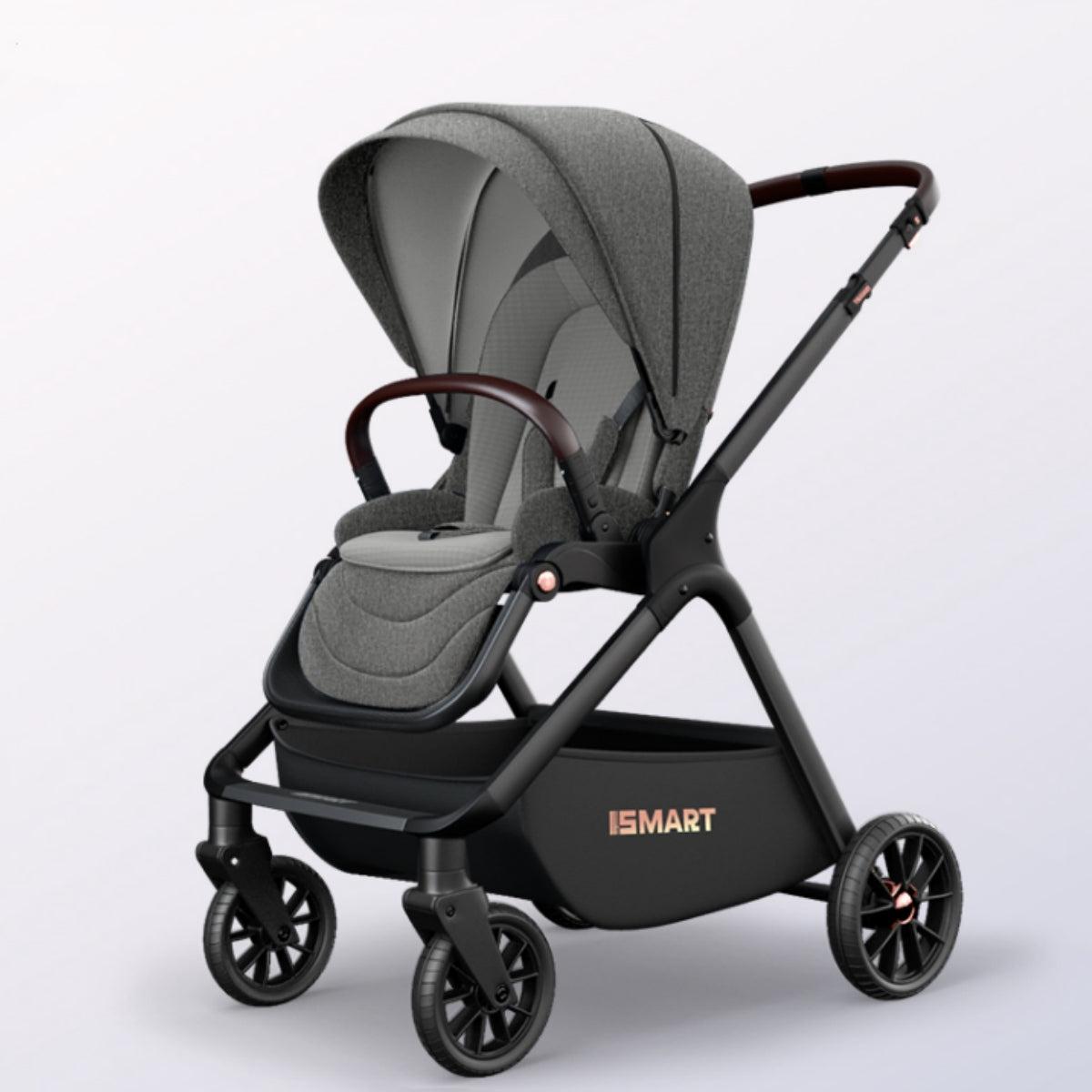 New European Style High-View Lightweight Portable Baby Stroller