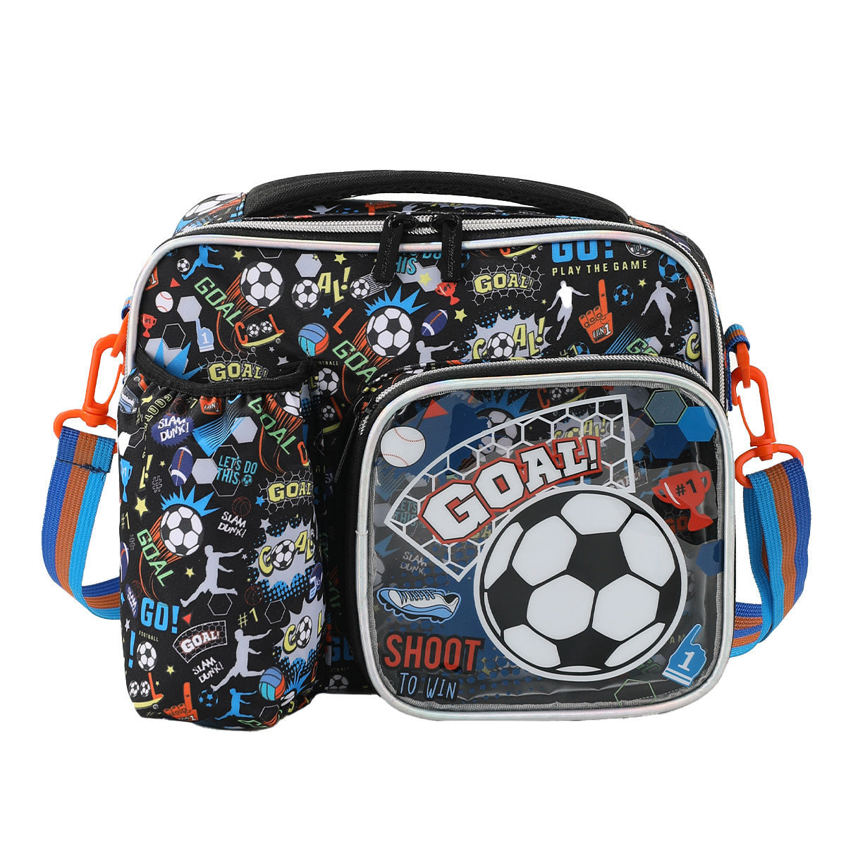 School Crossbody Insulated Lunch Bag