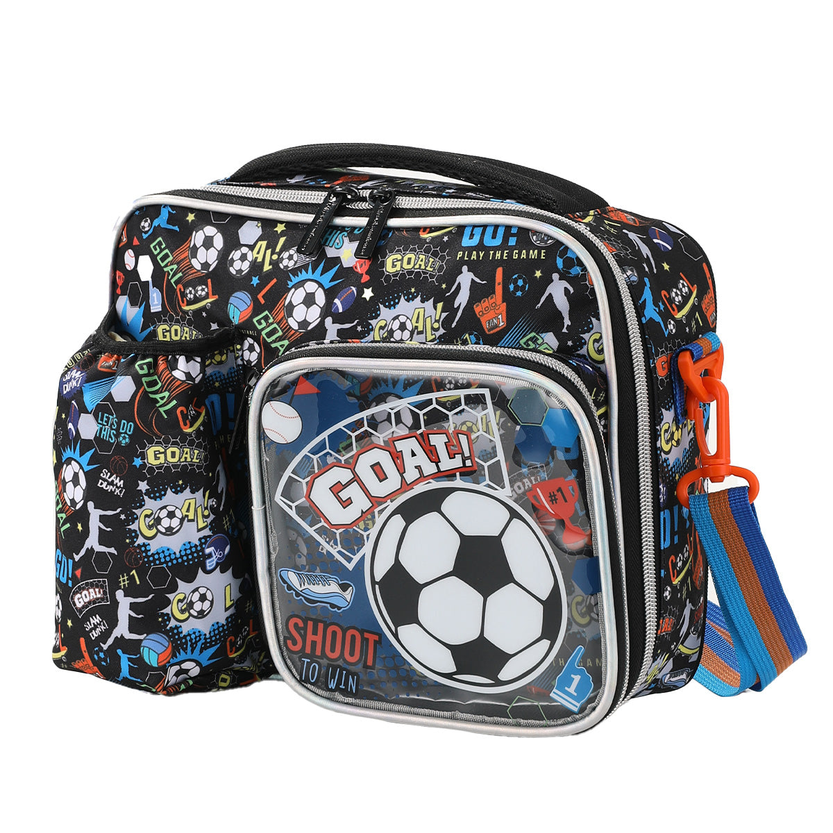 School Crossbody Insulated Lunch Bag