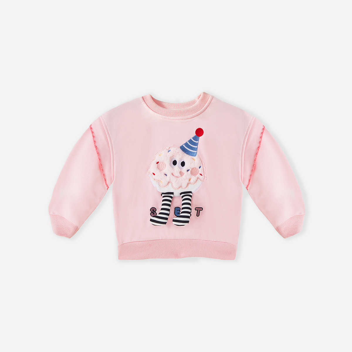 2–7 Years 3D Pattern Sweatshirt