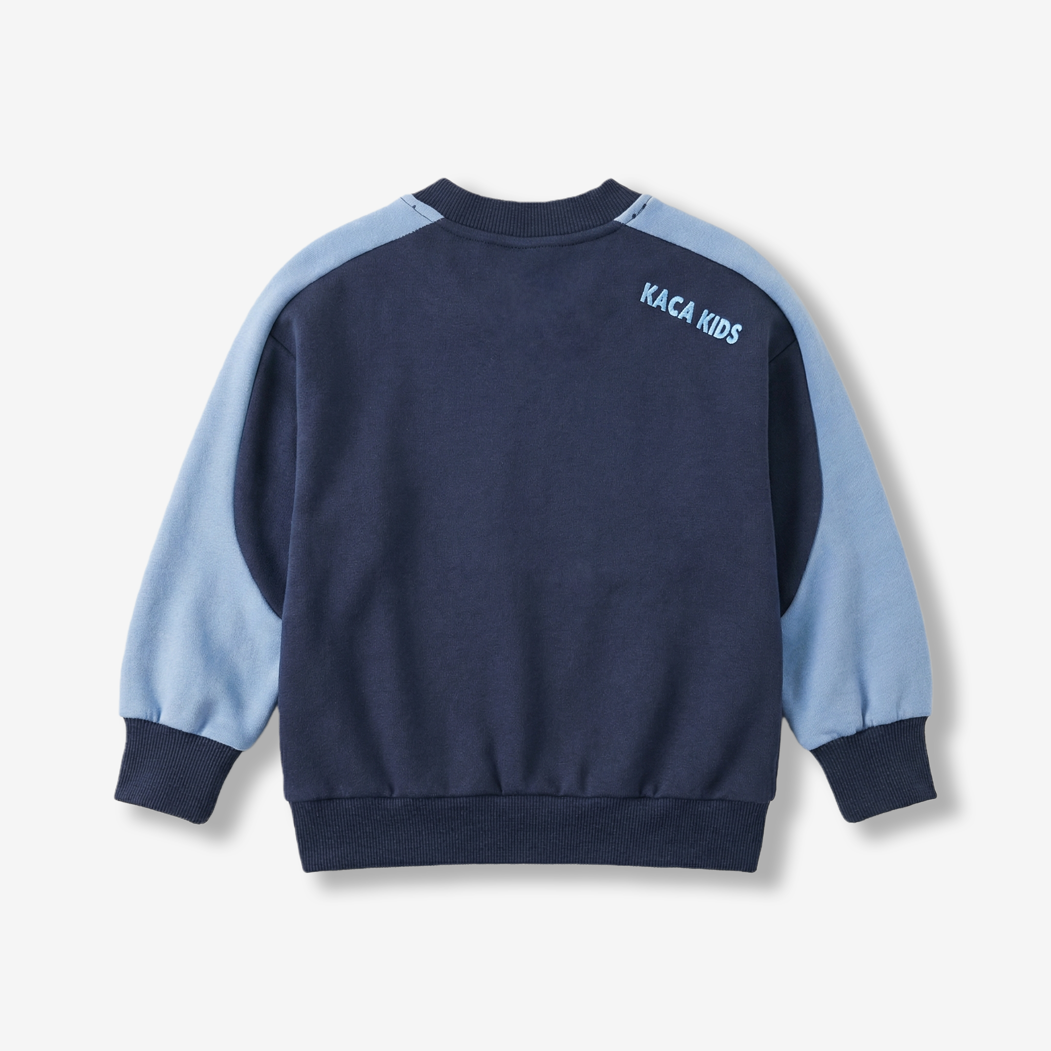 5-10 Years Colorblock Crewneck Sweatshirt