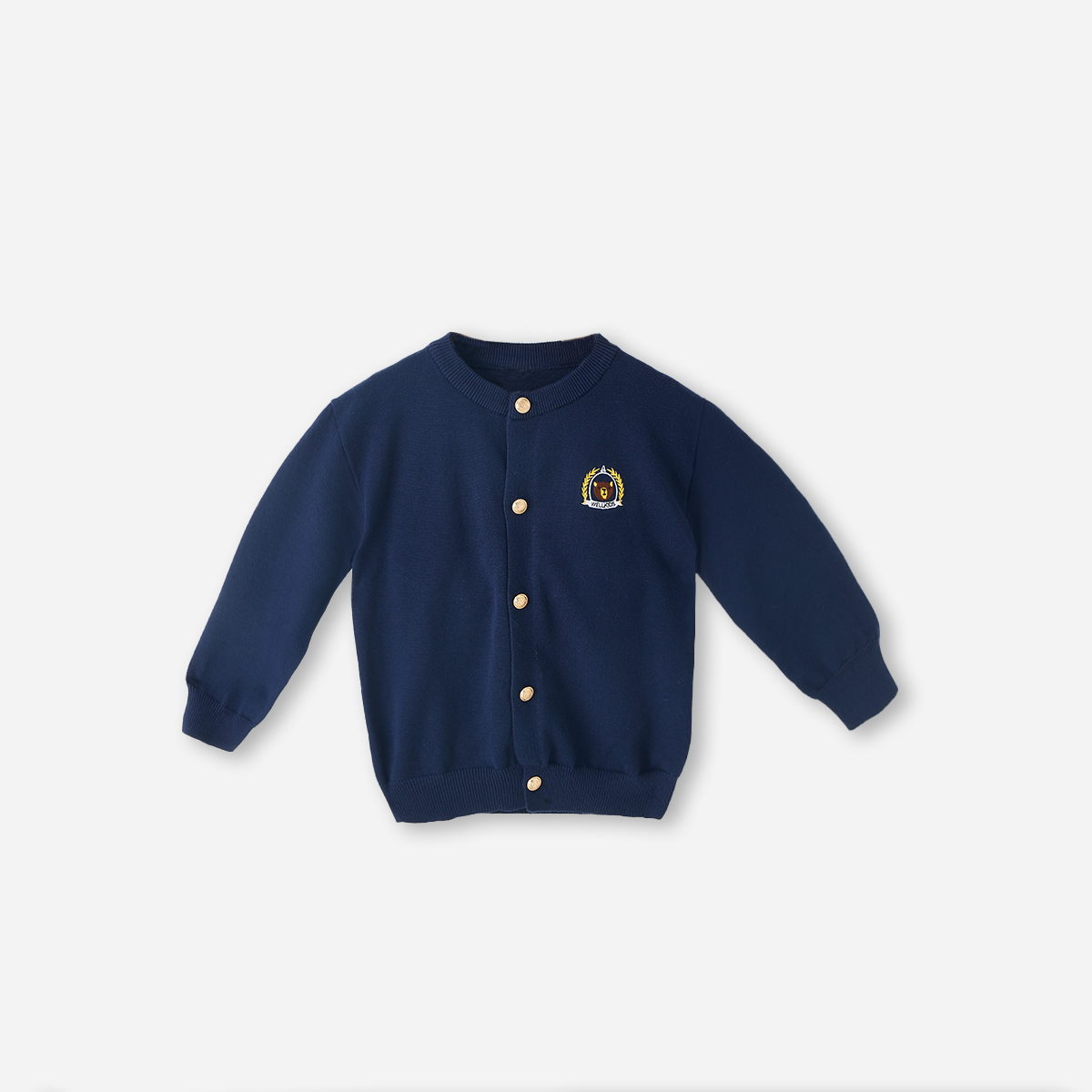 2–7 Years Embroidered Knit Cardigan
