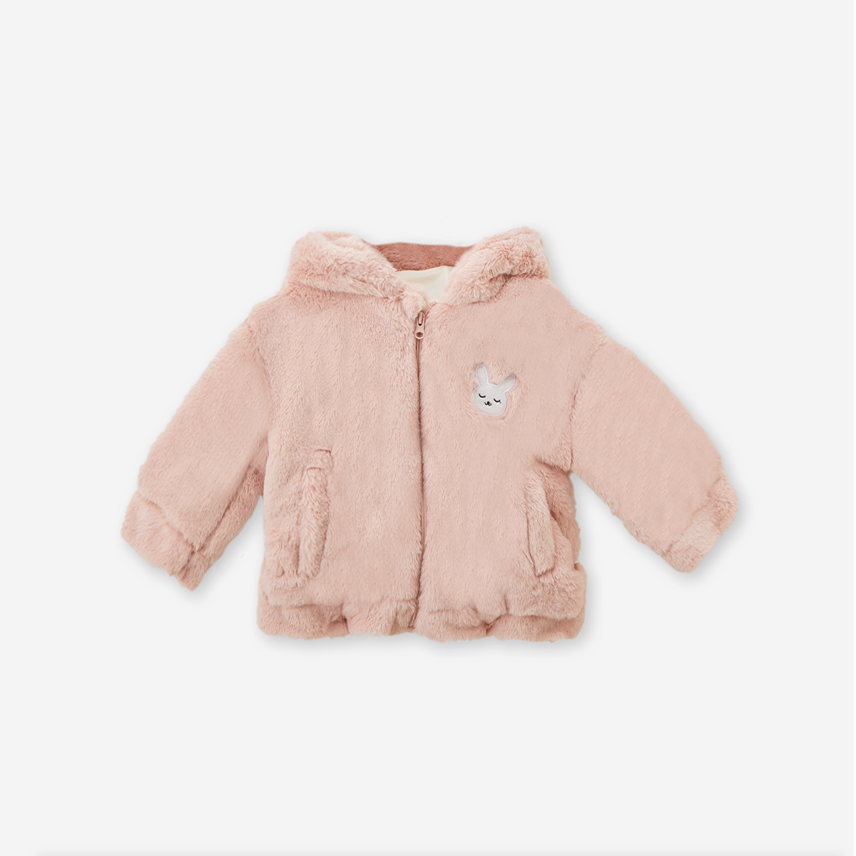 1–6 Years Fleece Hooded Jacket