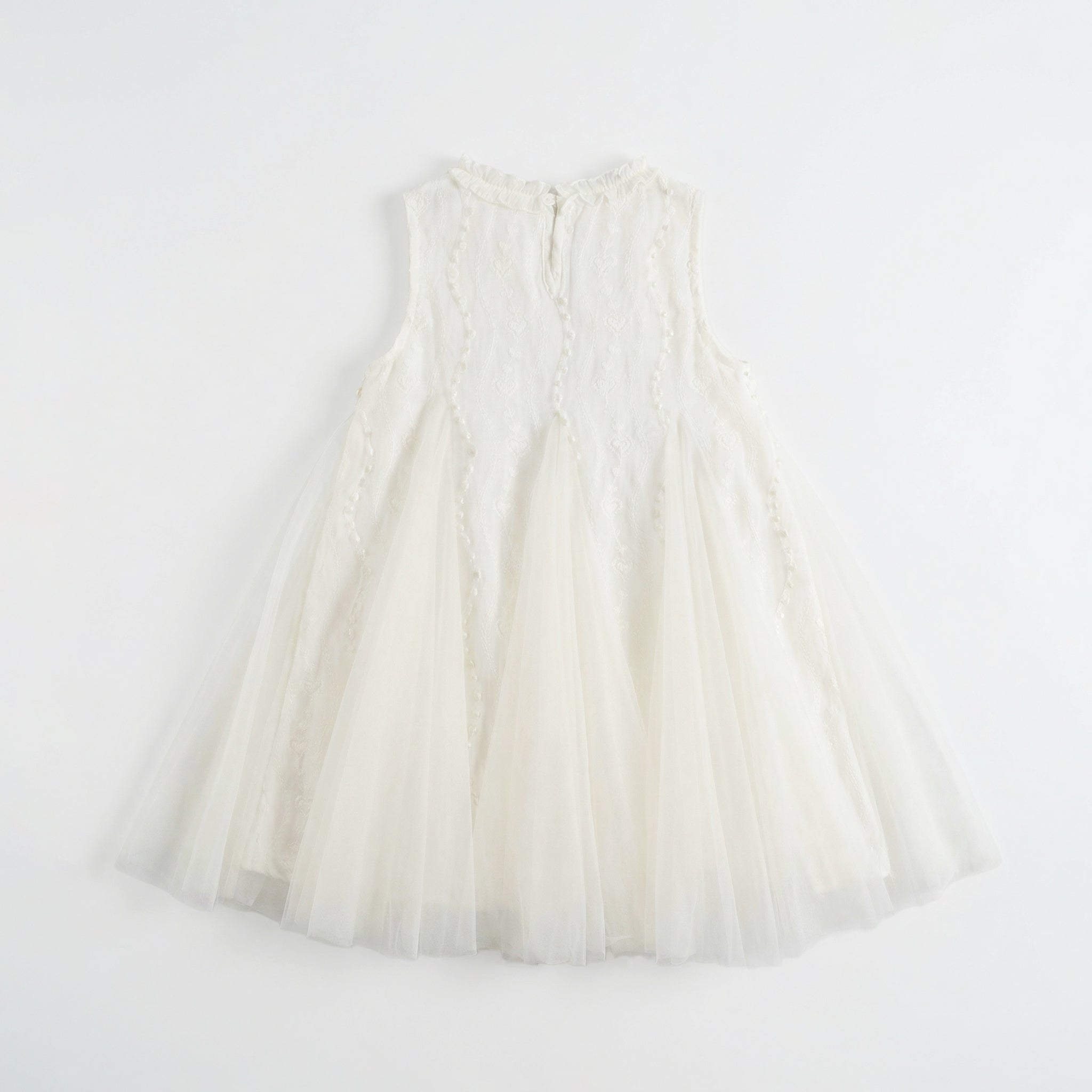 Sleeveless Tulle Lace Princess Dress Girl