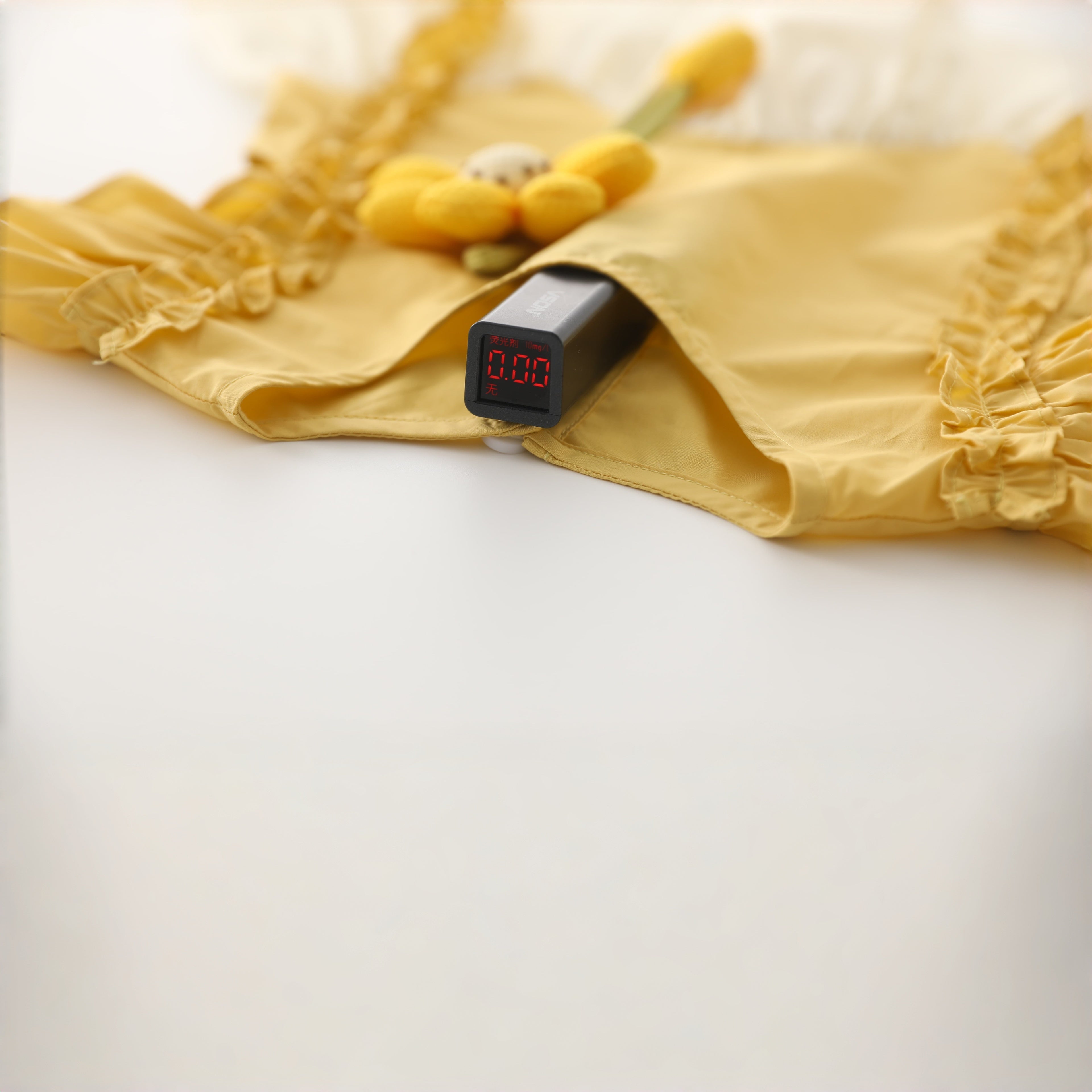 Little Yellow Flower Dress Girl