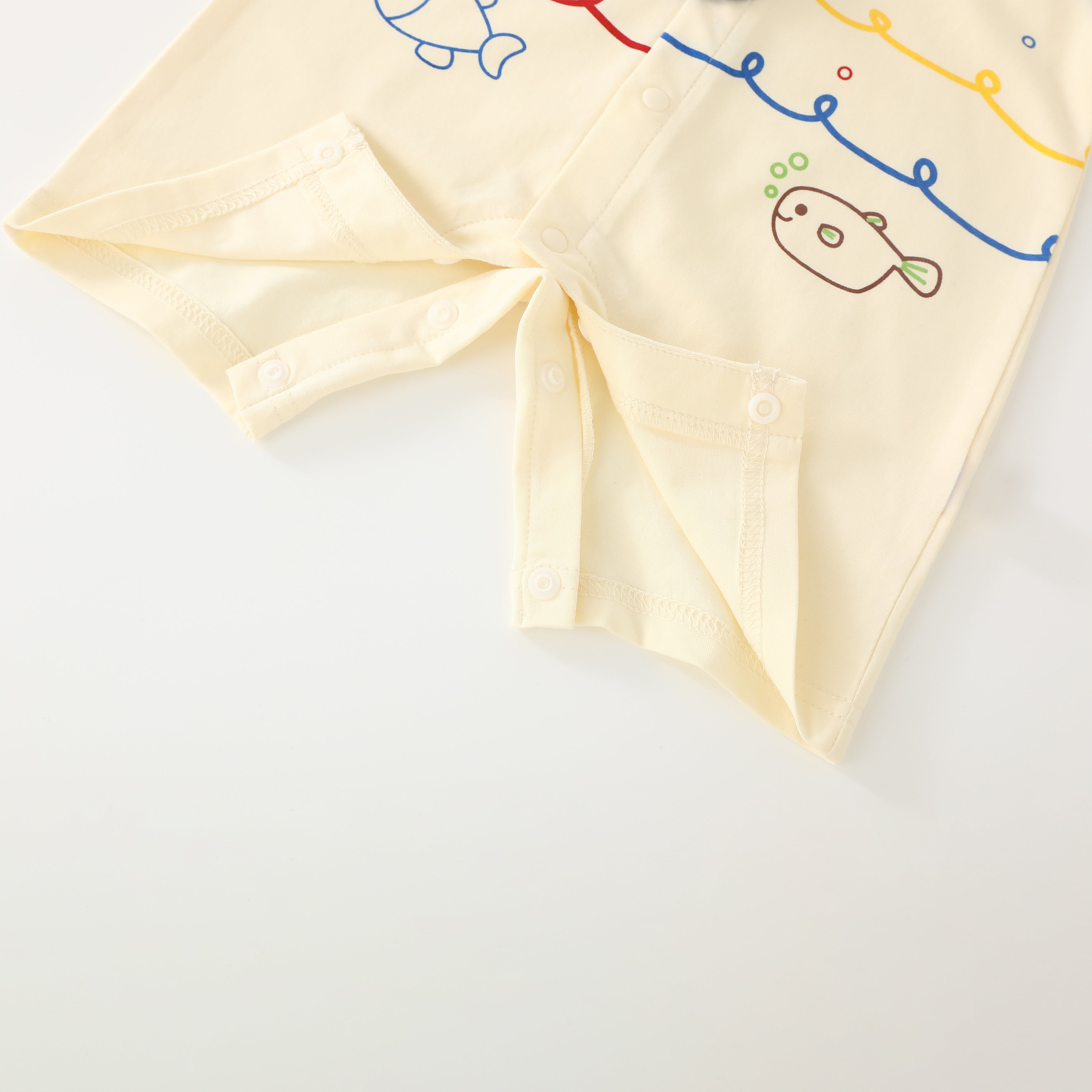 Fish Tie Ocean Style Jumpsuit Boy