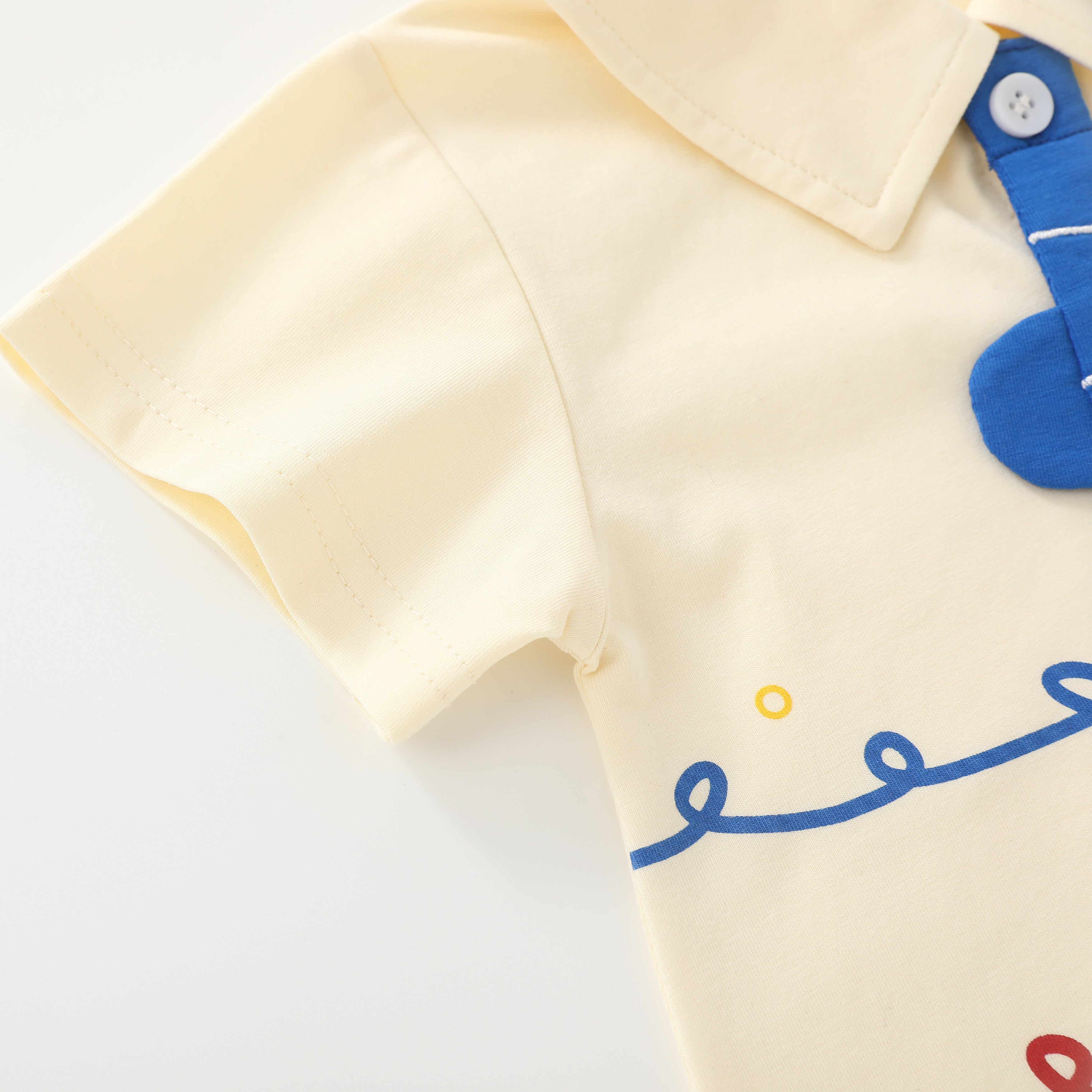 Fish Tie Ocean Style Jumpsuit Boy