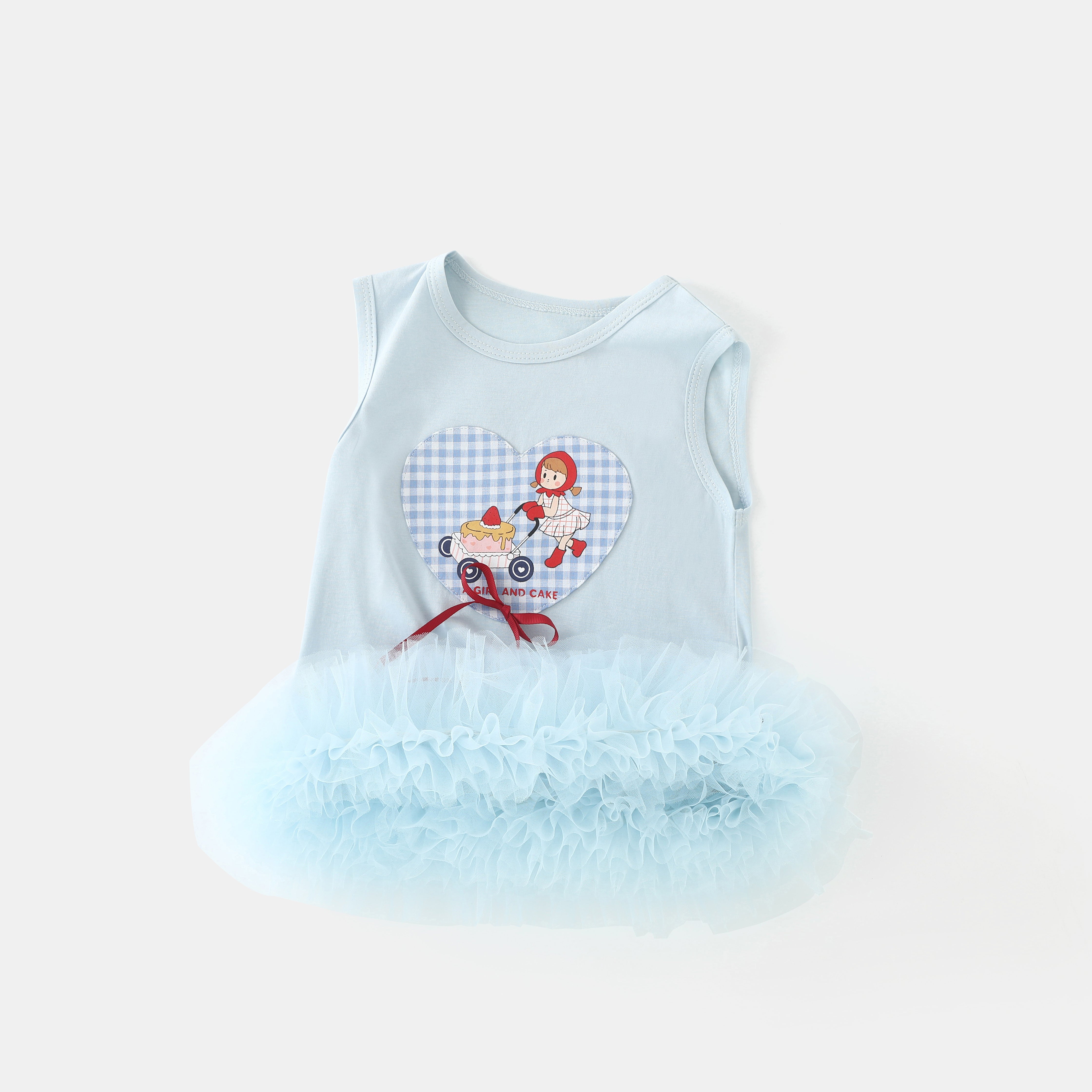 Little Red Riding Hood Tulle Dress Girl