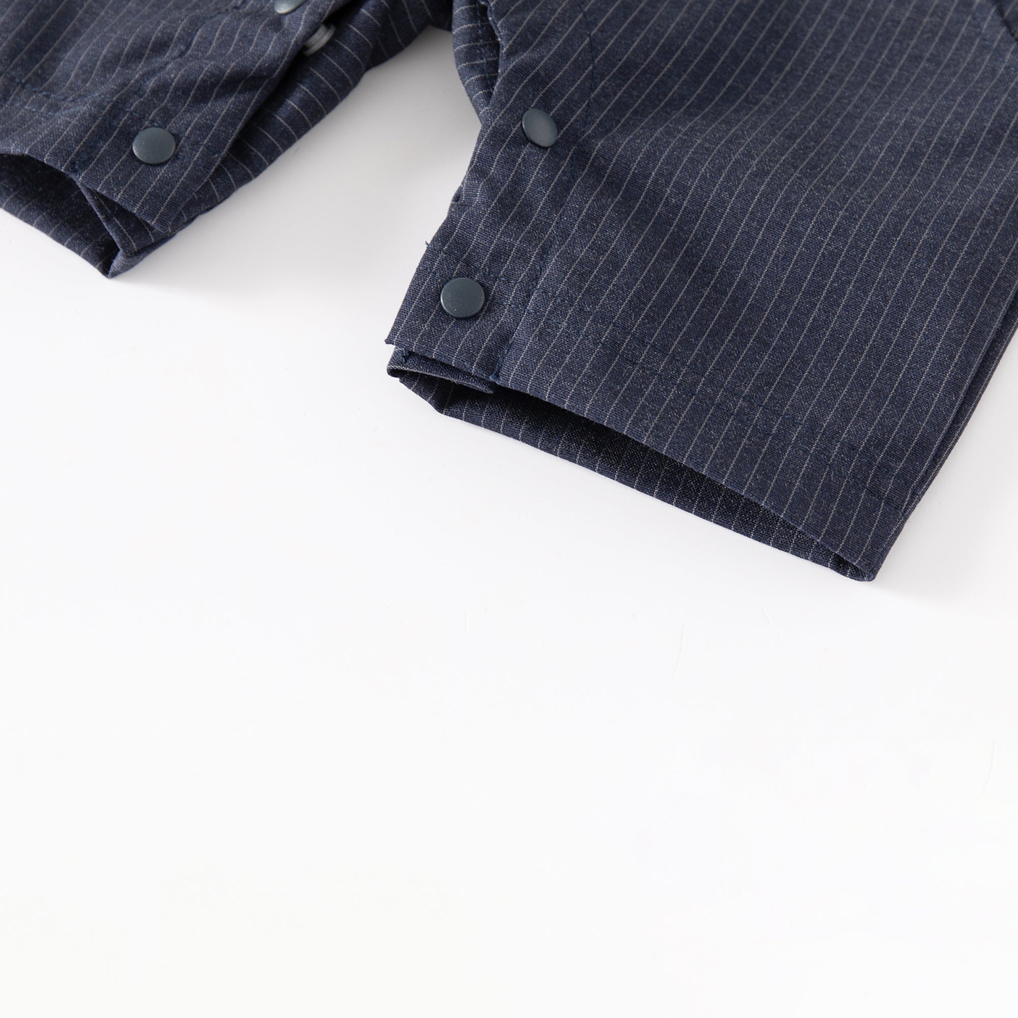 Stripe Faux Two-piece Vest Gentleman Jumpsuit For Party Boy